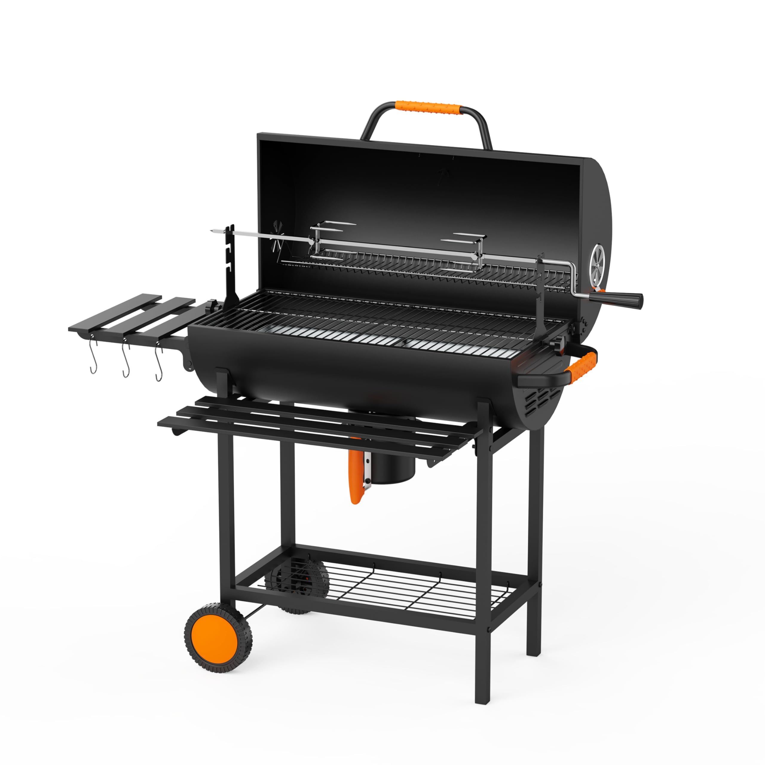 KEYO GRILL 29-Inch Barrel Charcoal Grill