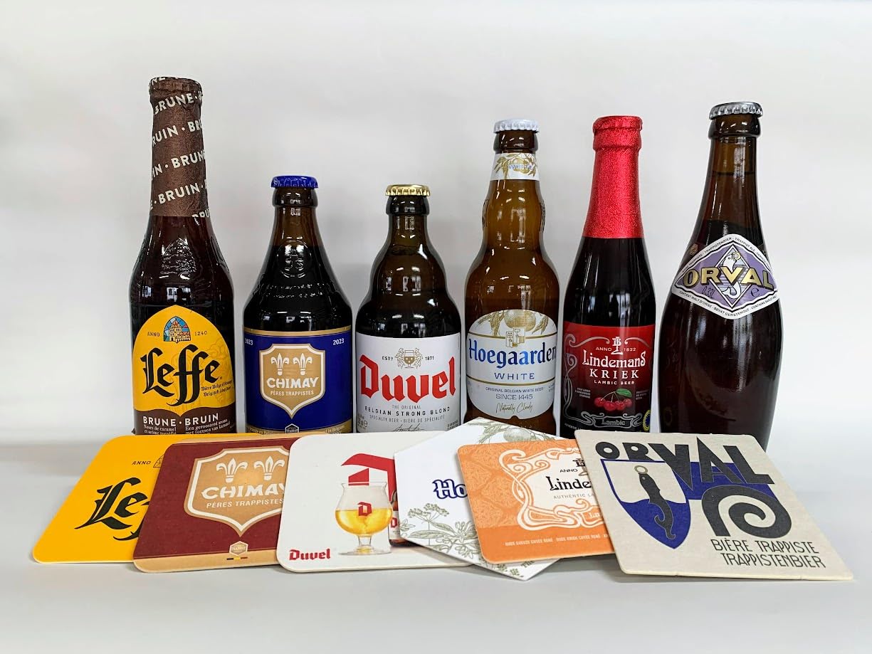 ベルギービール 3銘柄コースター ベルギービール 3銘柄コースター