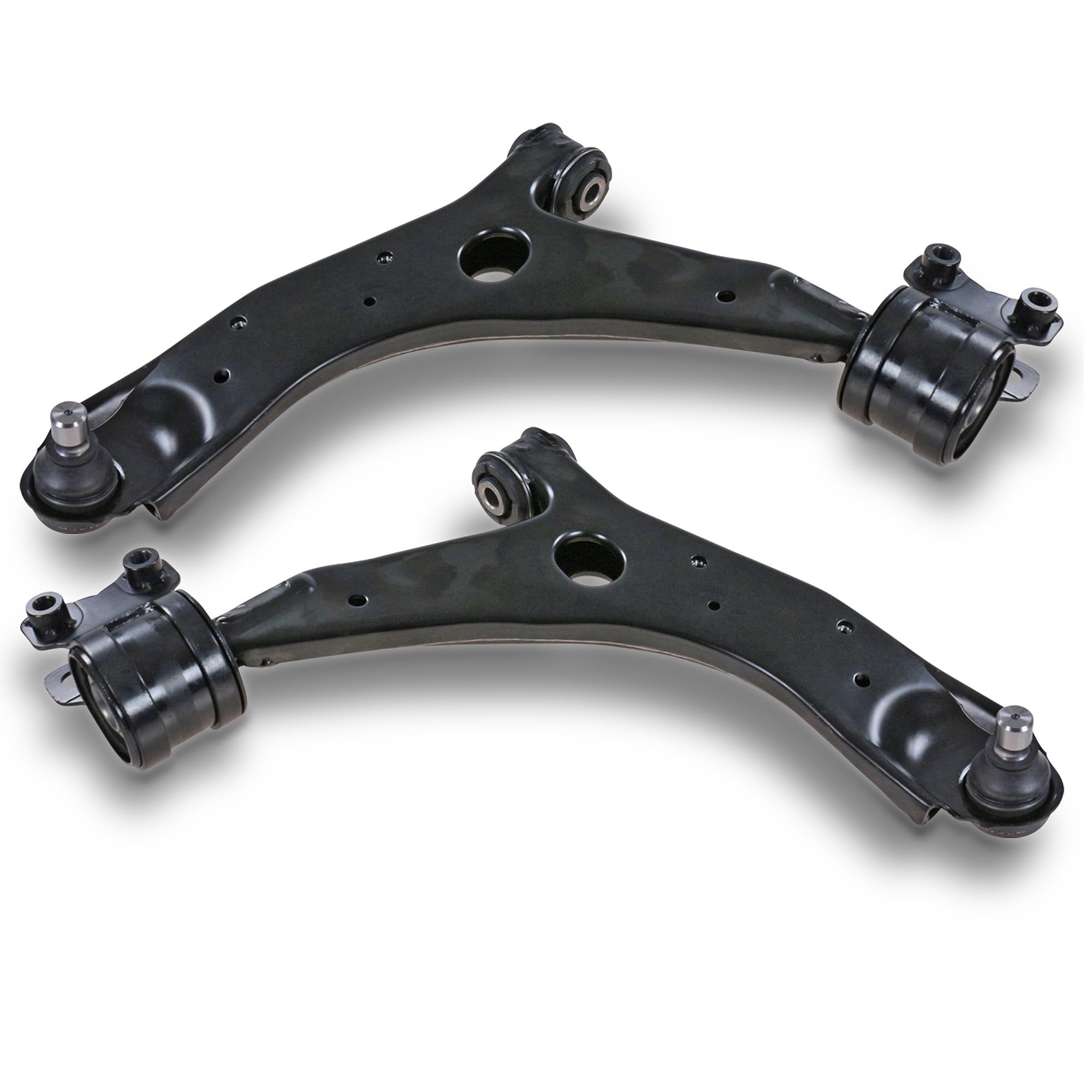BESTPRICE 2x Querlenker Vorderachse vorne unten links & rechts Kompatibel mit MAZDA 3 (BK), 3 Stufenheck (BK), 5 (CR19), 5 (CW)