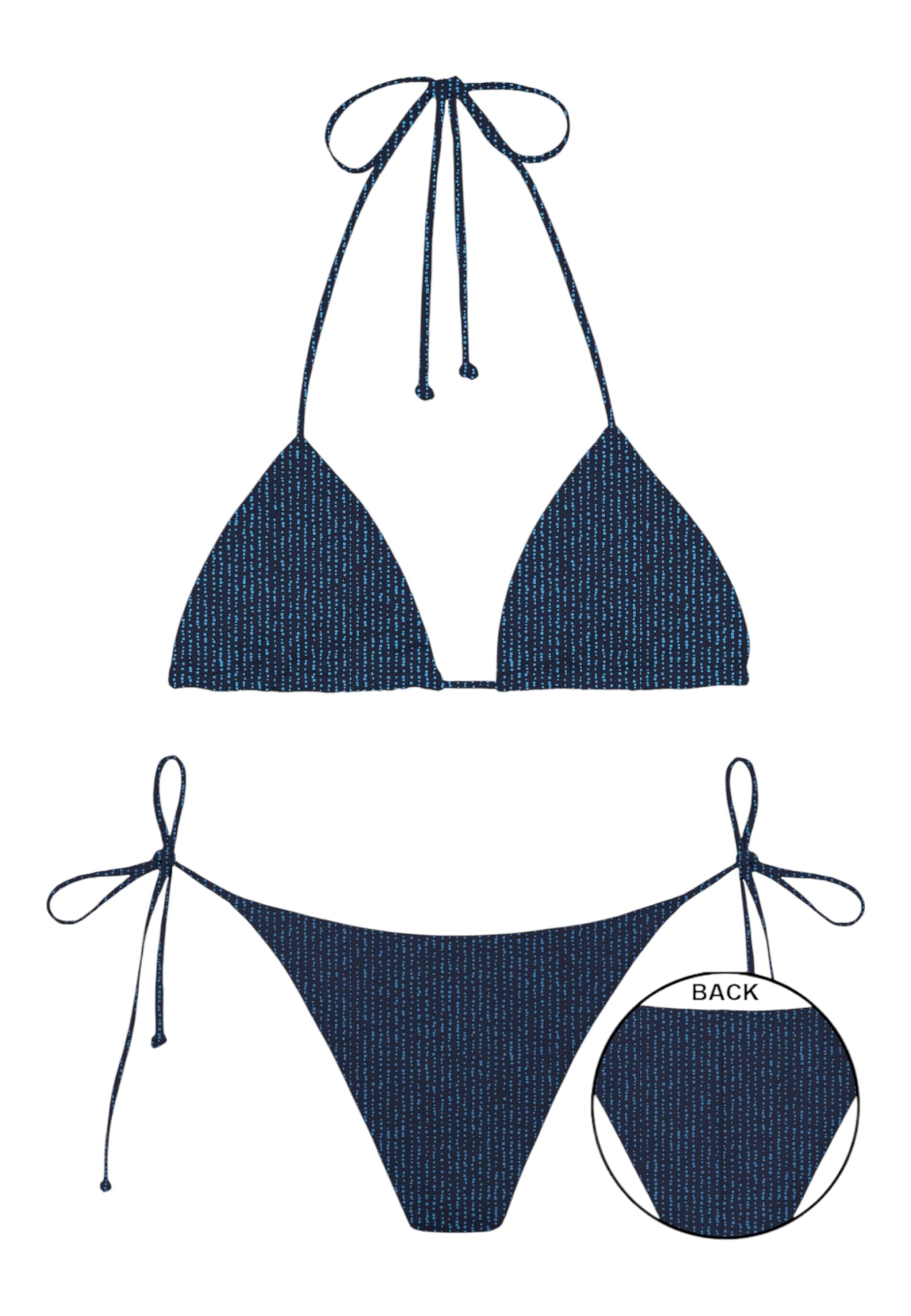 Saint Barth Mc2 Donna Bikini 2 Pezzi Viscosa MALE002