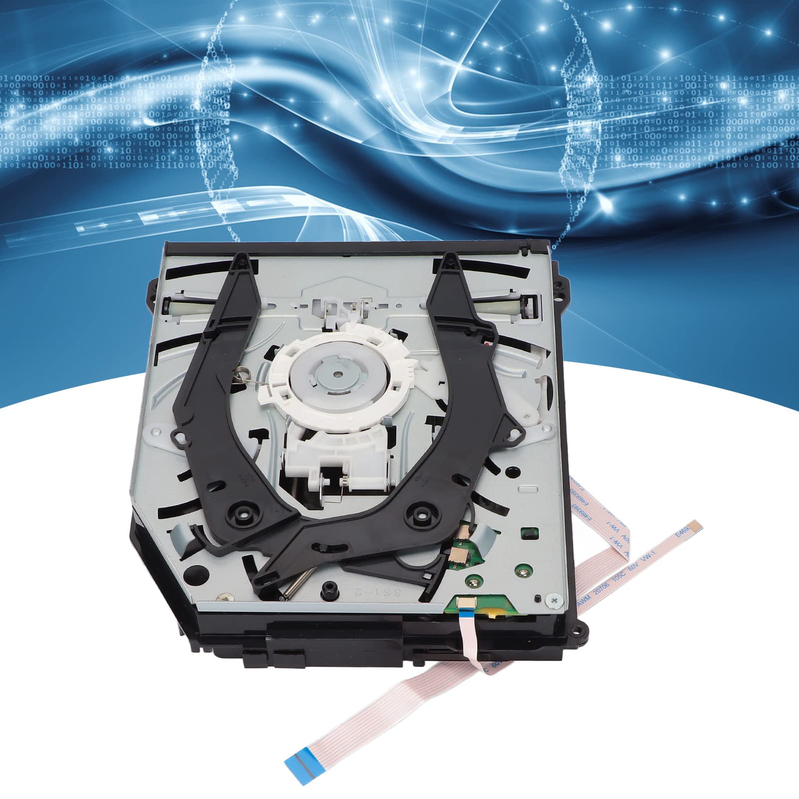 Elprico Unidad de CD de Repuesto para Unidad de Disco óptico KEM‑490 Unidad de CD Portátil con Chipset Profesional para Consolas 1200