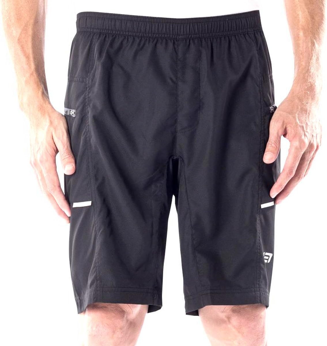 Bellwether Men's Ultralight Gel Mountain Bike Short - 982279 (Black - M)