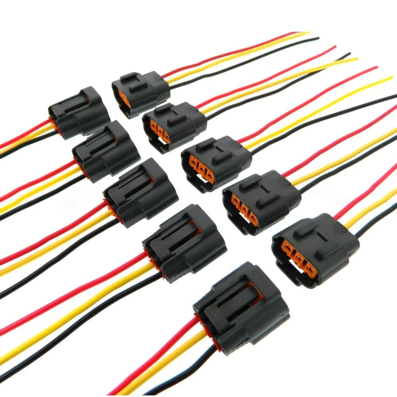 Kfz-Steckverbinder für Chrysler Sebring 2.4 2001-2007 Zündspulenstecker Kabelbaum Zubehör MR994643 MD325048 (10 Stück)
