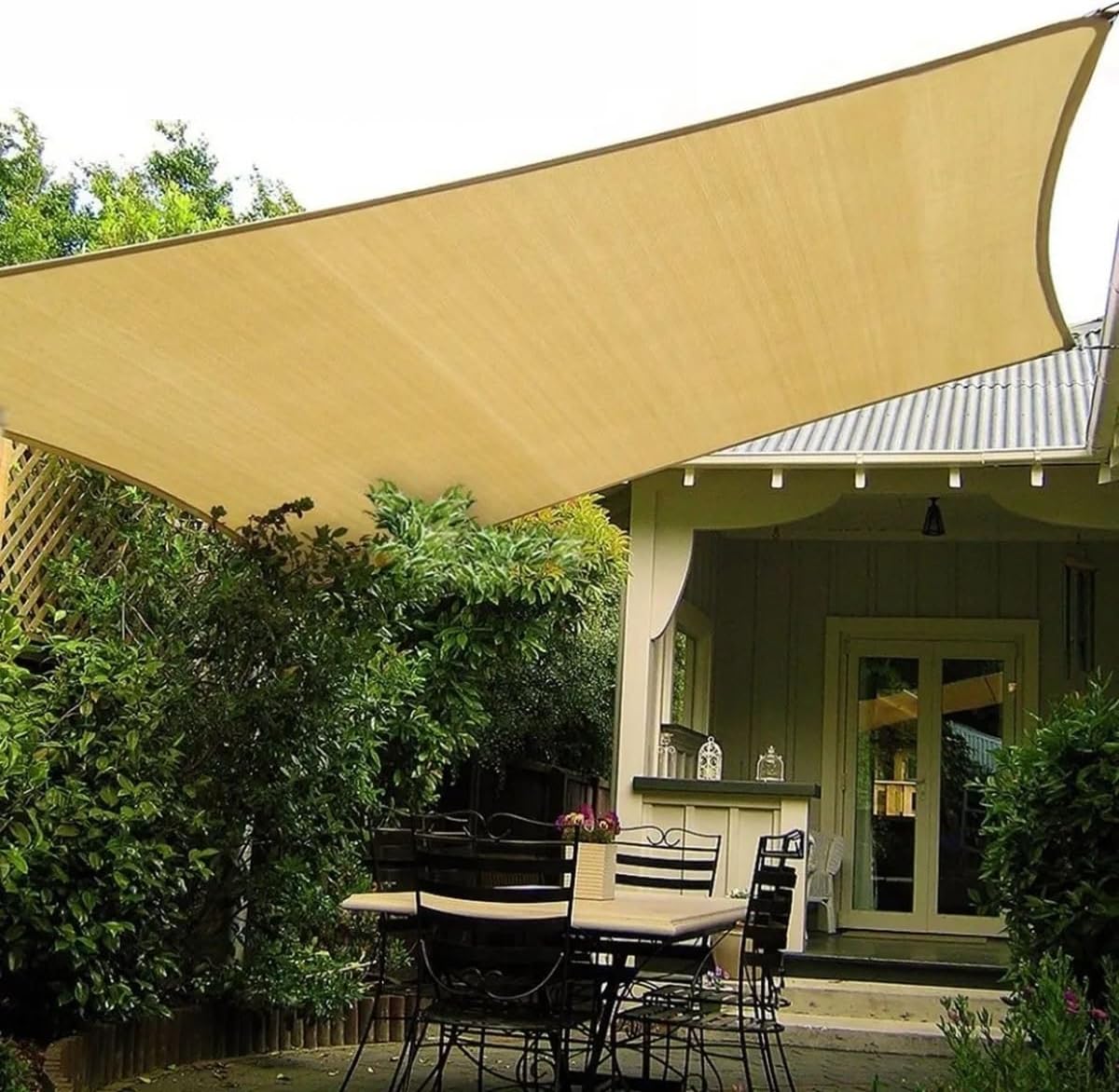 Sun Shade Net 70% Sunblock Shade Cloth Net UV Resistant Garden Shade Mesh Tarp for Plant Cover, Greenhouse Sun Shade Cover Tear-Resistant