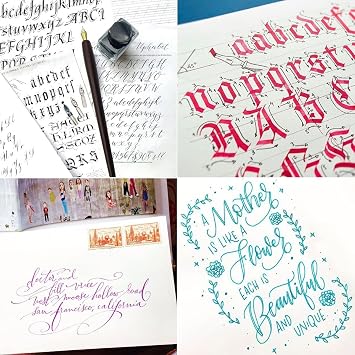 Calligraphy Pen Set, Dip Pen Writing Set with Beginners' Guide
