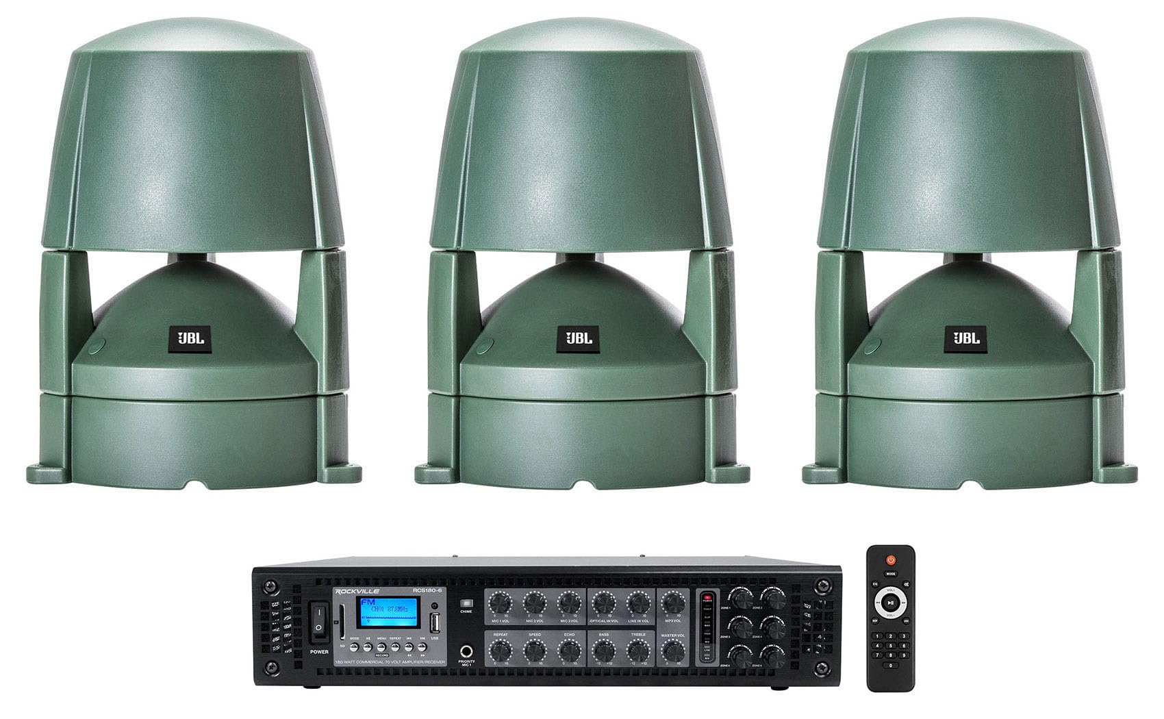 Amazon.com: Rockville (3) JBL Control 85M 5.25