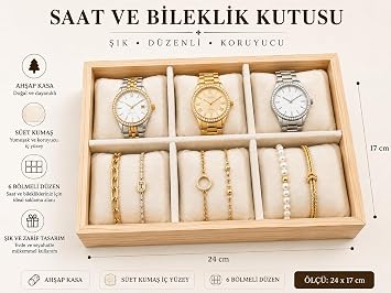 Saat Kutusu 6l  Ah ap Kasa, i i S et Saat Stand