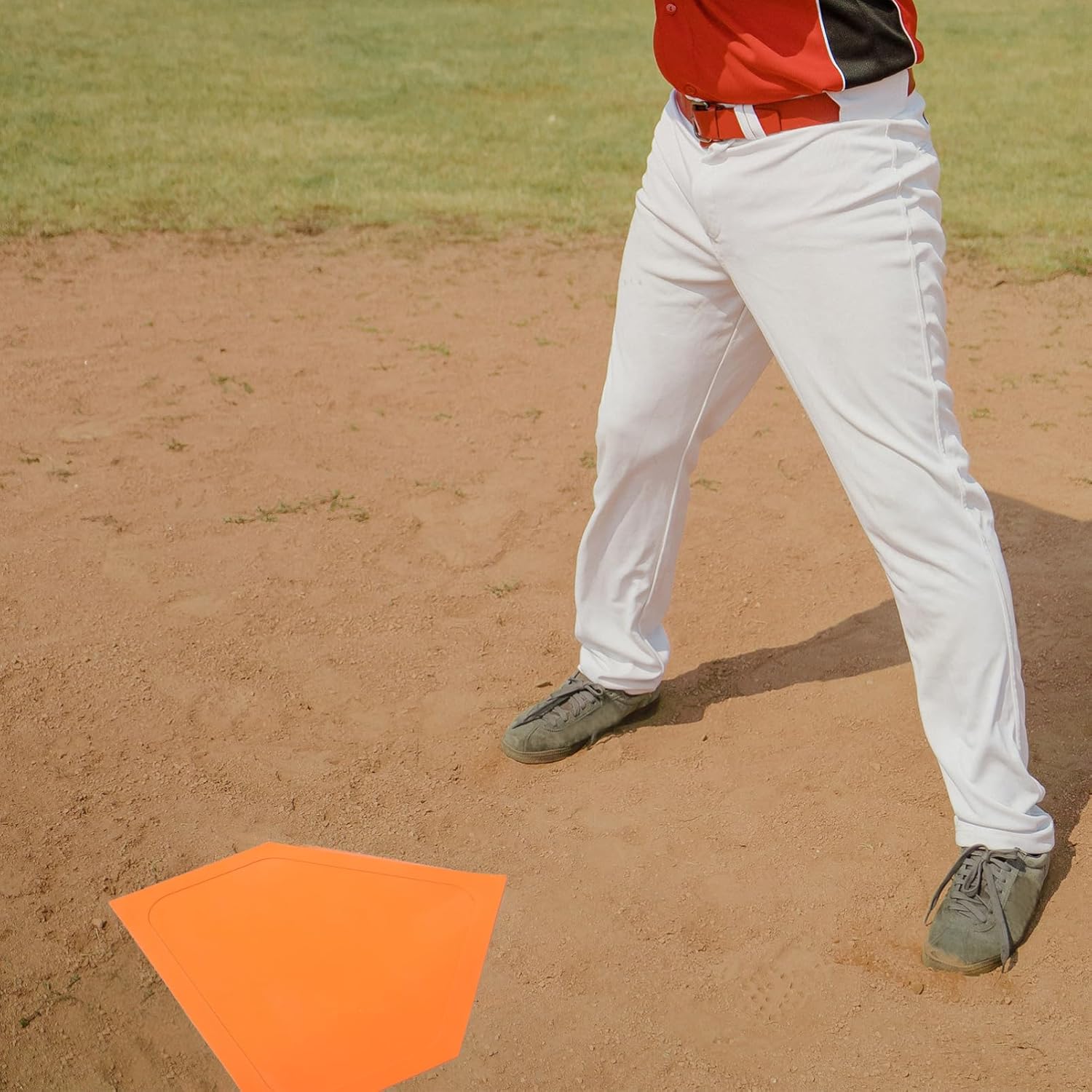 Hemoton 5pcs Thickened Baseball Bases Pitching Mat Softball Field Equipment Multiplayer