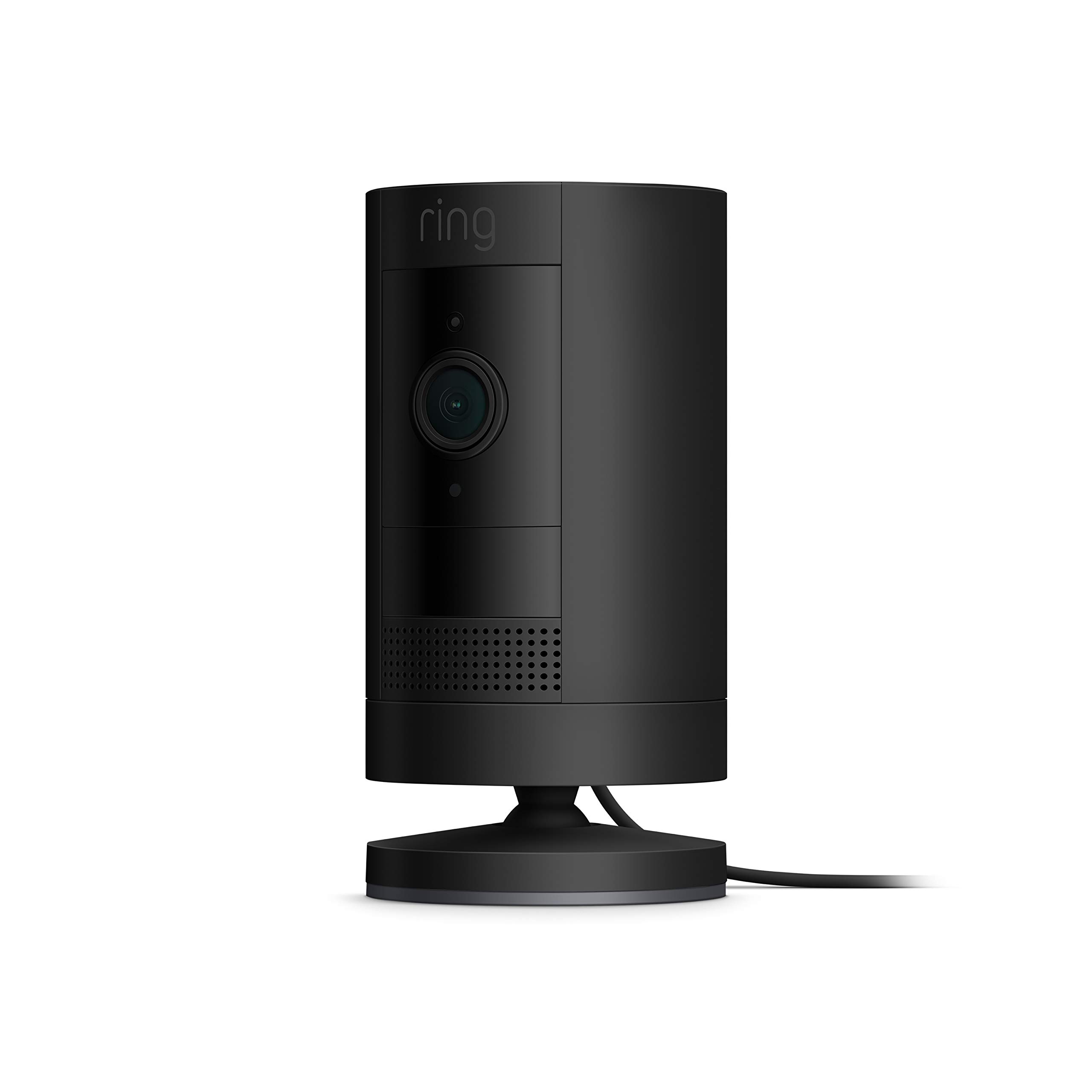 Sponsored Ad - Ring Stick Up Cam Plug-In HD security camera with two-way talk, Works with Alexa - Black