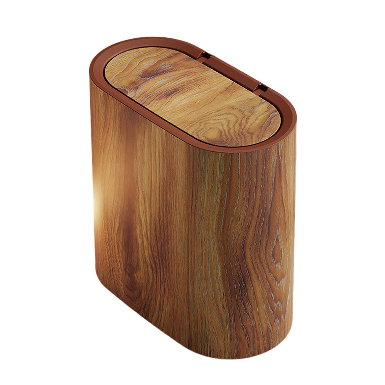 Poubelle Nordique En Bois Massif Pour La Maison, Poubelle