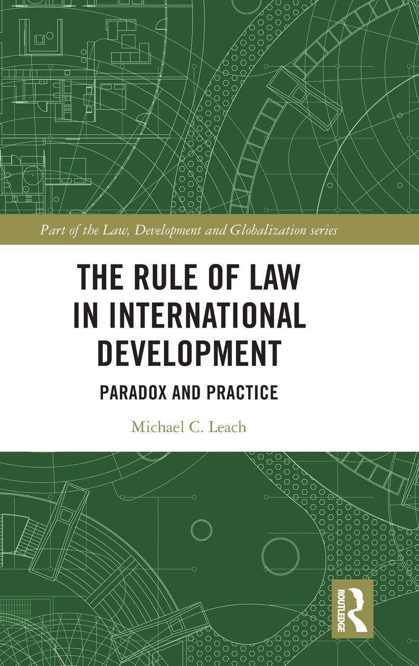 The Rule of Law in International Development - 9781032700731