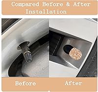 Vista 10 de Tapas de vástago de válvula de neumático de automóvil, 4 tapas universales para válvulas de aire de neumáticos, tapas de válvulas de neumáticos