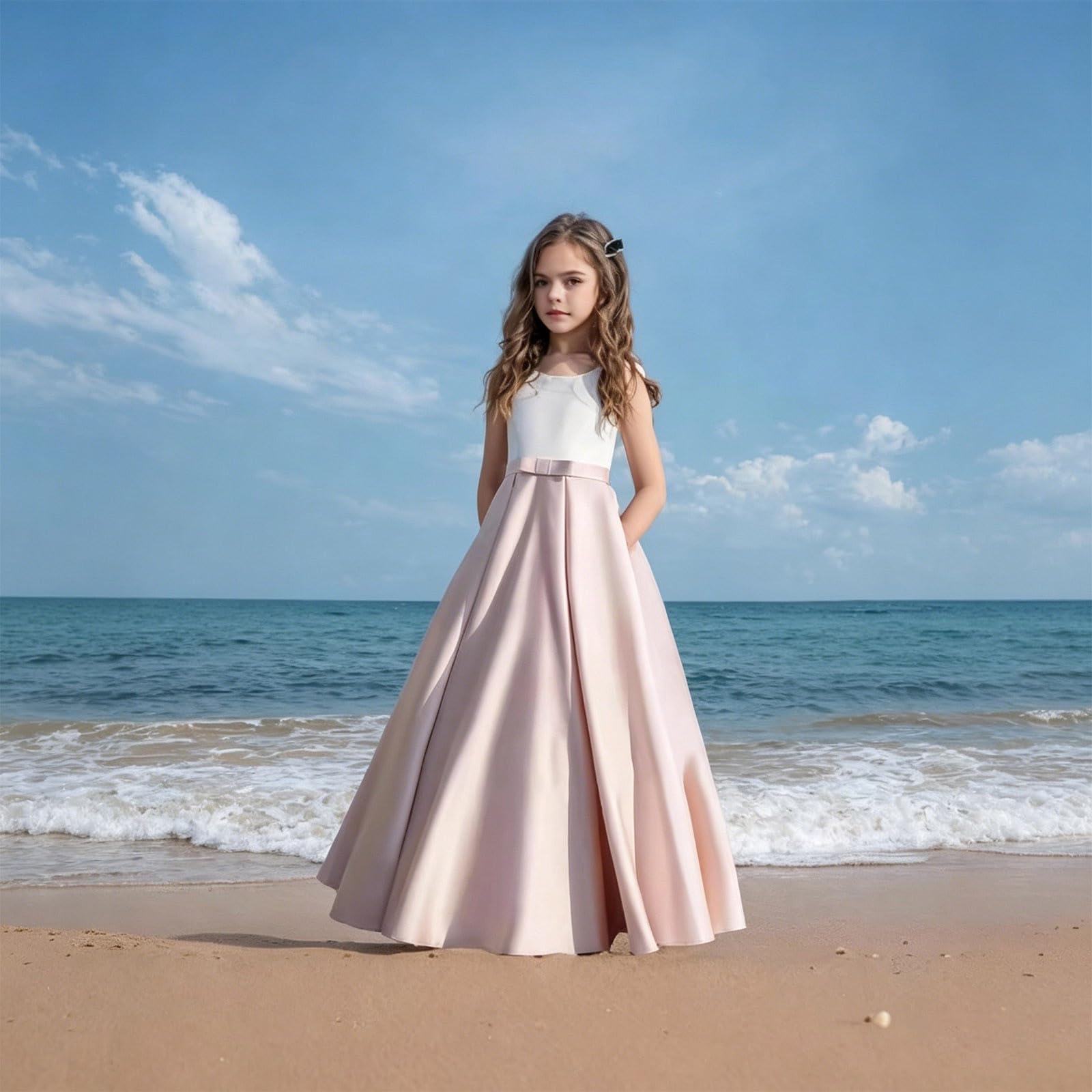 Vestido NiñA Vaqueros, Vestido NiñA Ceremonia Fiesta, Vestidos De Fiesta Elegante Ocasiones Ligero con Y Vestidos Verano Dress Dresses Summer Dress