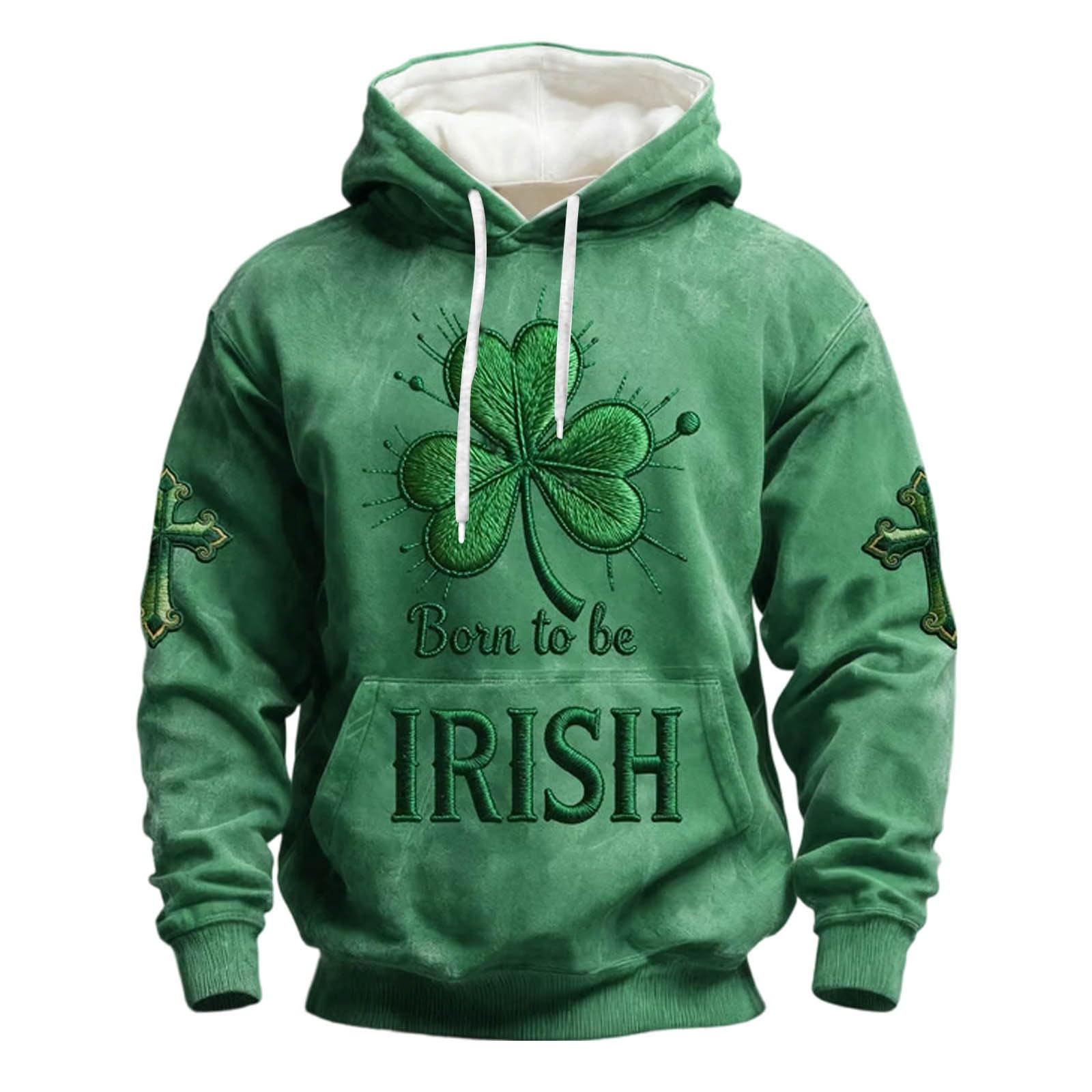 Sweat à capuche polaire homme pour soirées décontractées - 4
