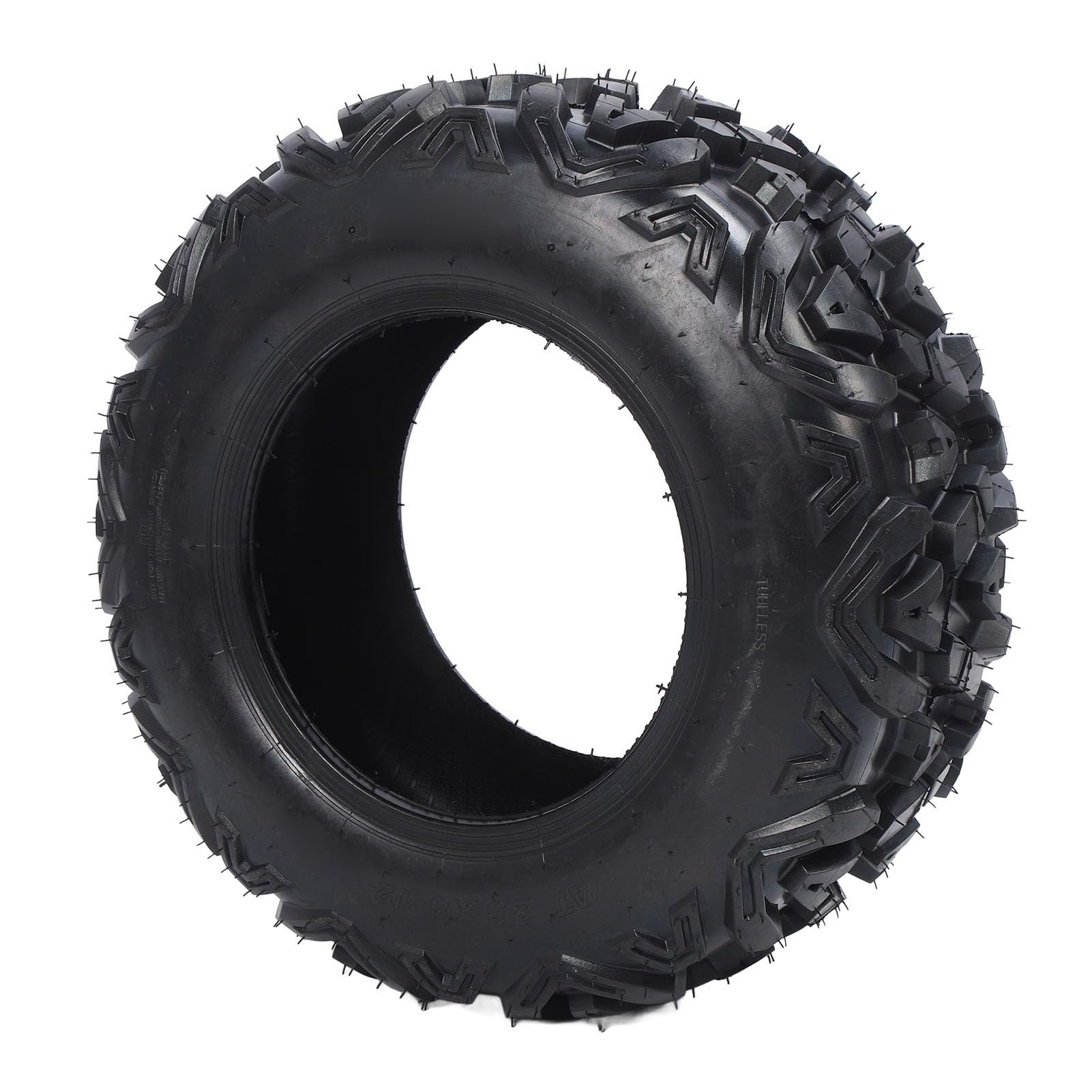 KIMISS Gomma per Pneumatici Tubeless ATV 25x8-12 8 Ply Eccellente Trazione Fuori Strada per Utv Go Kart Cart Tosaerba