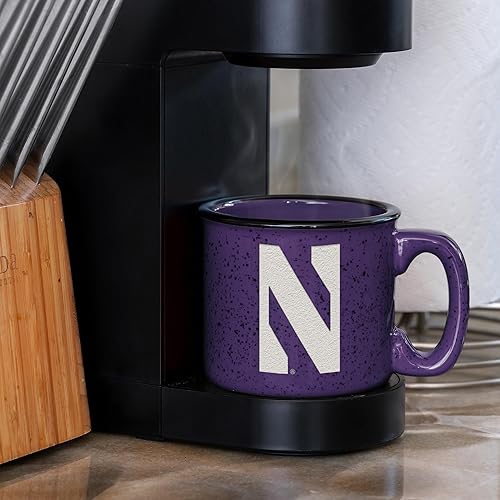 Miniatura 76 de Rico Industries NCAA Utah Utes - Taza de café personalizada de 12 onzas con logotipo grabado con láser profundo, taza de cerámica para acampar con