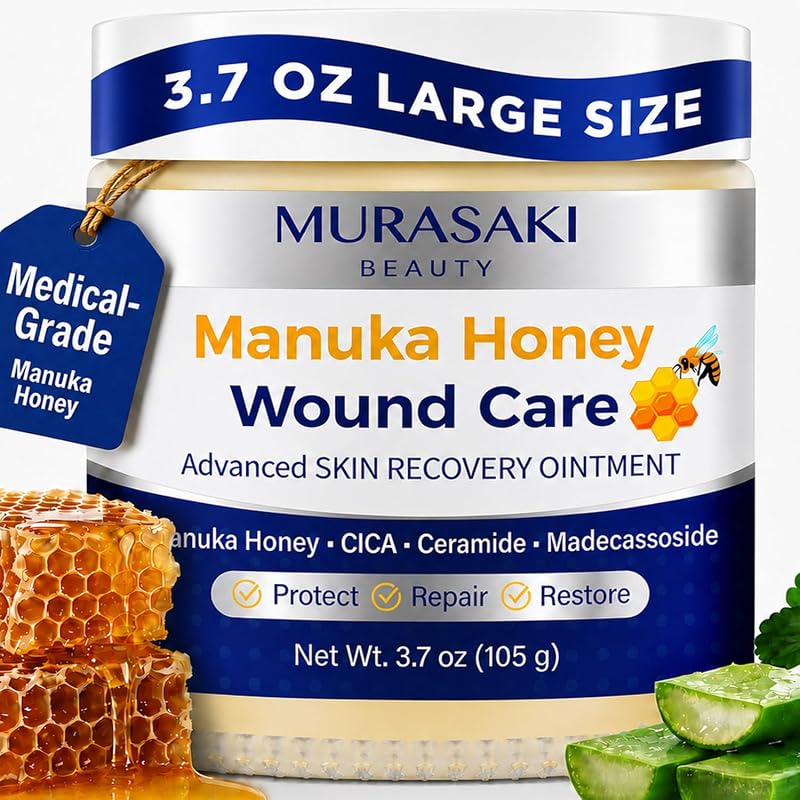 MURASAKI BEAUTY Bálsamo hidratante para a pele com mel de Manuka, 105 g