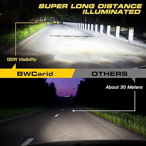 Miniatura 2 de Kit de luces antiniebla LED de 3 pulgadas con interruptor, kit de luces antiniebla para todo terreno, 2 unidades, 50 W, impermeable, para Jeep,