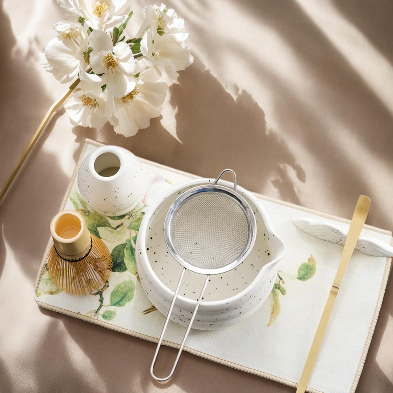 Complete Matcha Making Kit 5Pcs Matcha Whisk Set With Bowl & Bamboo ...