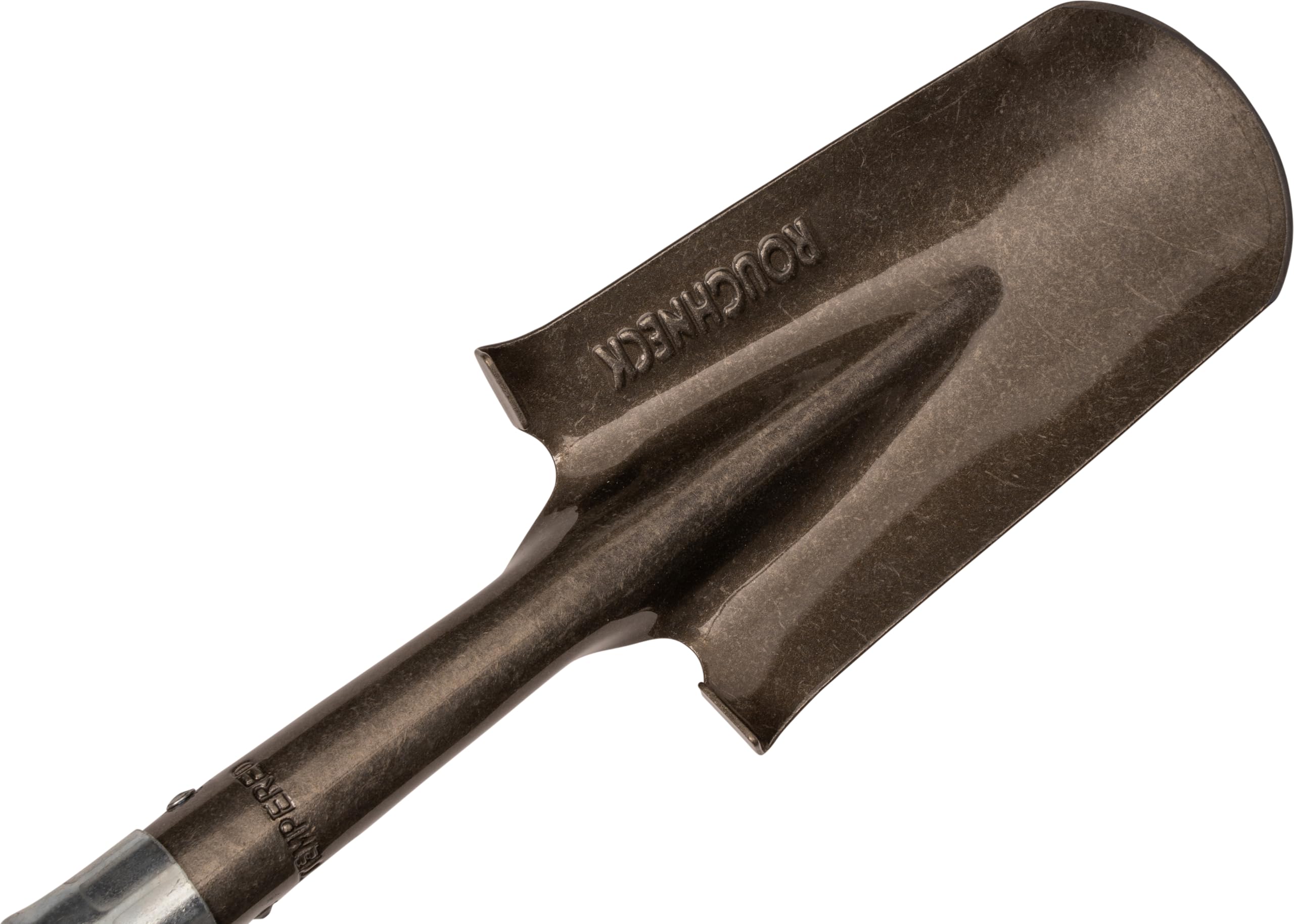 Pala per microdrenaggio Roughneck da 740 mm (29") – Lama lunga e tonda resistente per scavare trincee strette e profonde, canali e buche in spazi ristretti