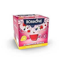 Caffè Borbone Tisana ai Frutti di Bosco – 72 cialde (4 astucci da 18 cialde) – Sistema ESE