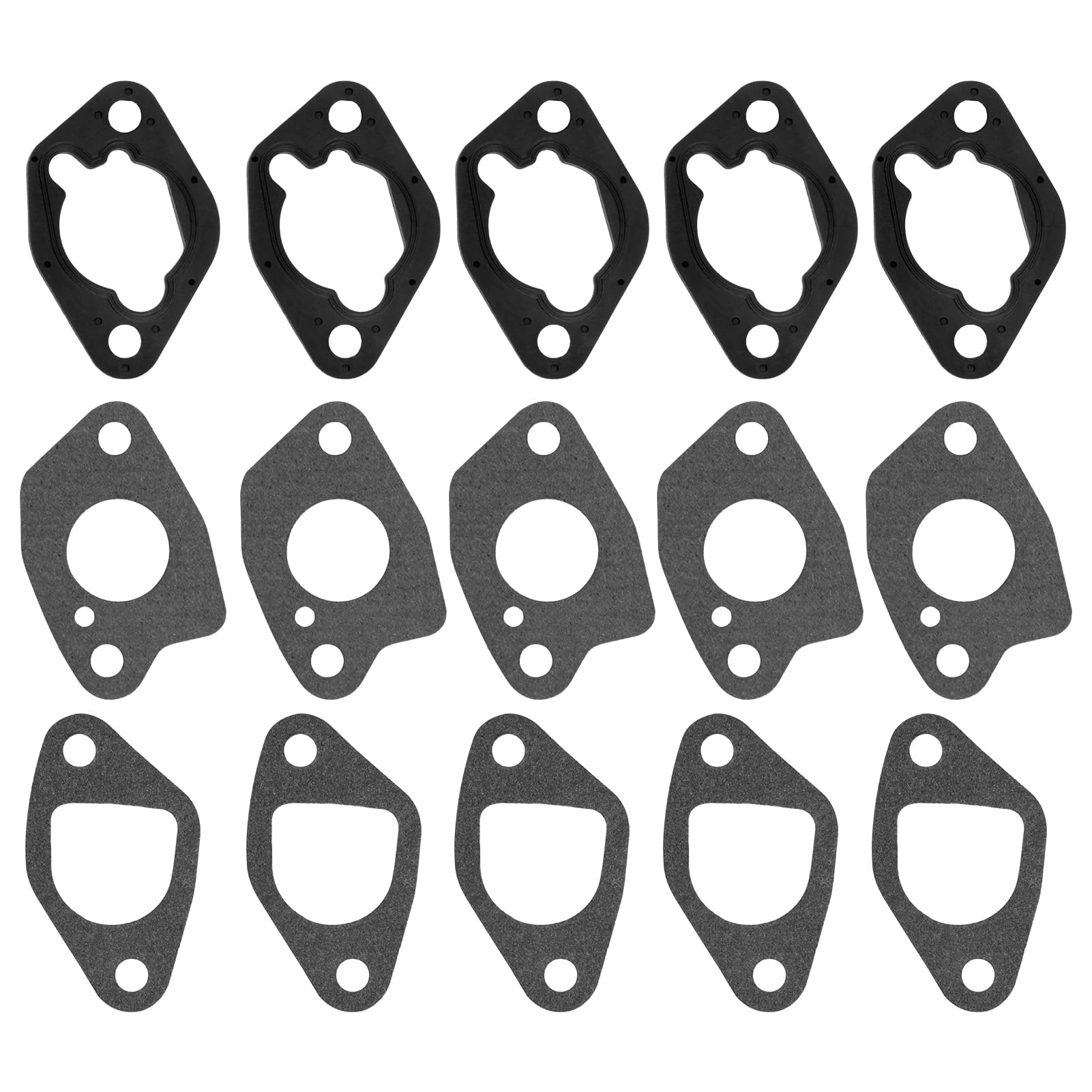 15 Pcs Carburetor Gasket Sets, Predator 212cc Head Gasket Kit Compatible with Generac Champion MTD Coleman Baja Predator 196cc 200cc 208cc 212cc Honda Clone GX160 GX200 Engines & Generators-image-23