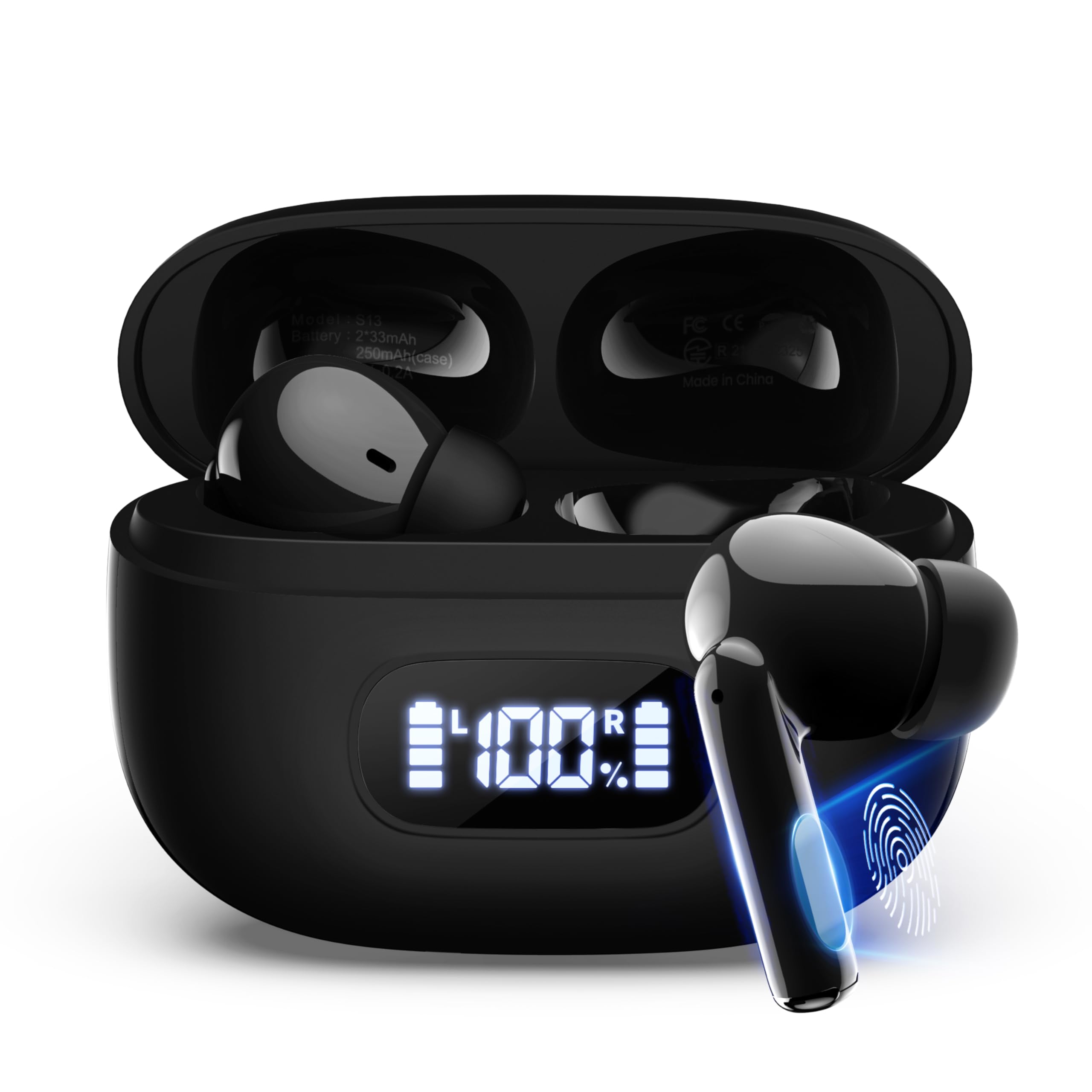 Bluetooth ワイヤレスイヤホン ノイキャン搭載 Amazon.co.jp: ワイヤレスイヤホン Bluetooth ノイズキャンセリング
