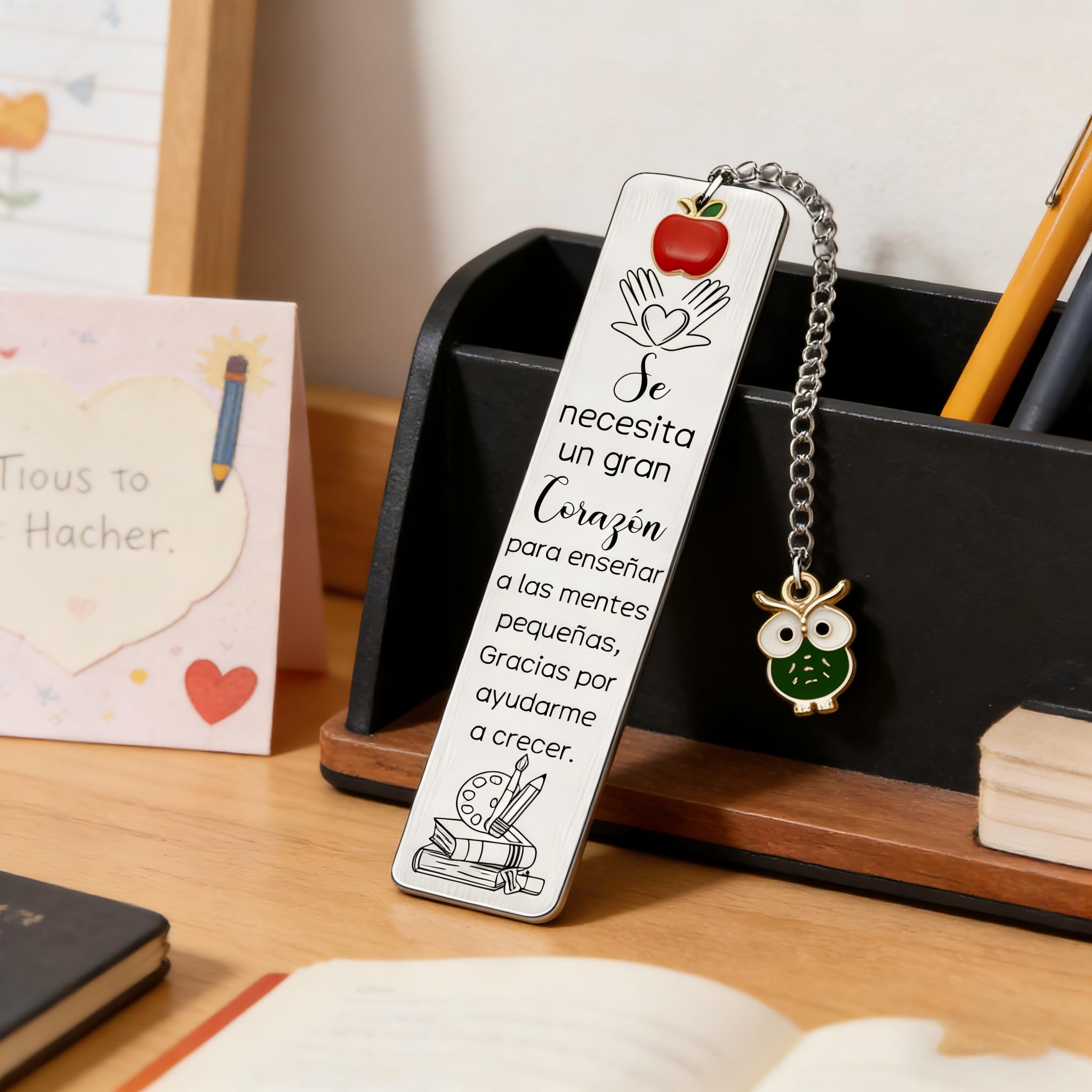 Marcadores De Libros Regalo Agradecimiento Estudiantes Graduación Personalizados