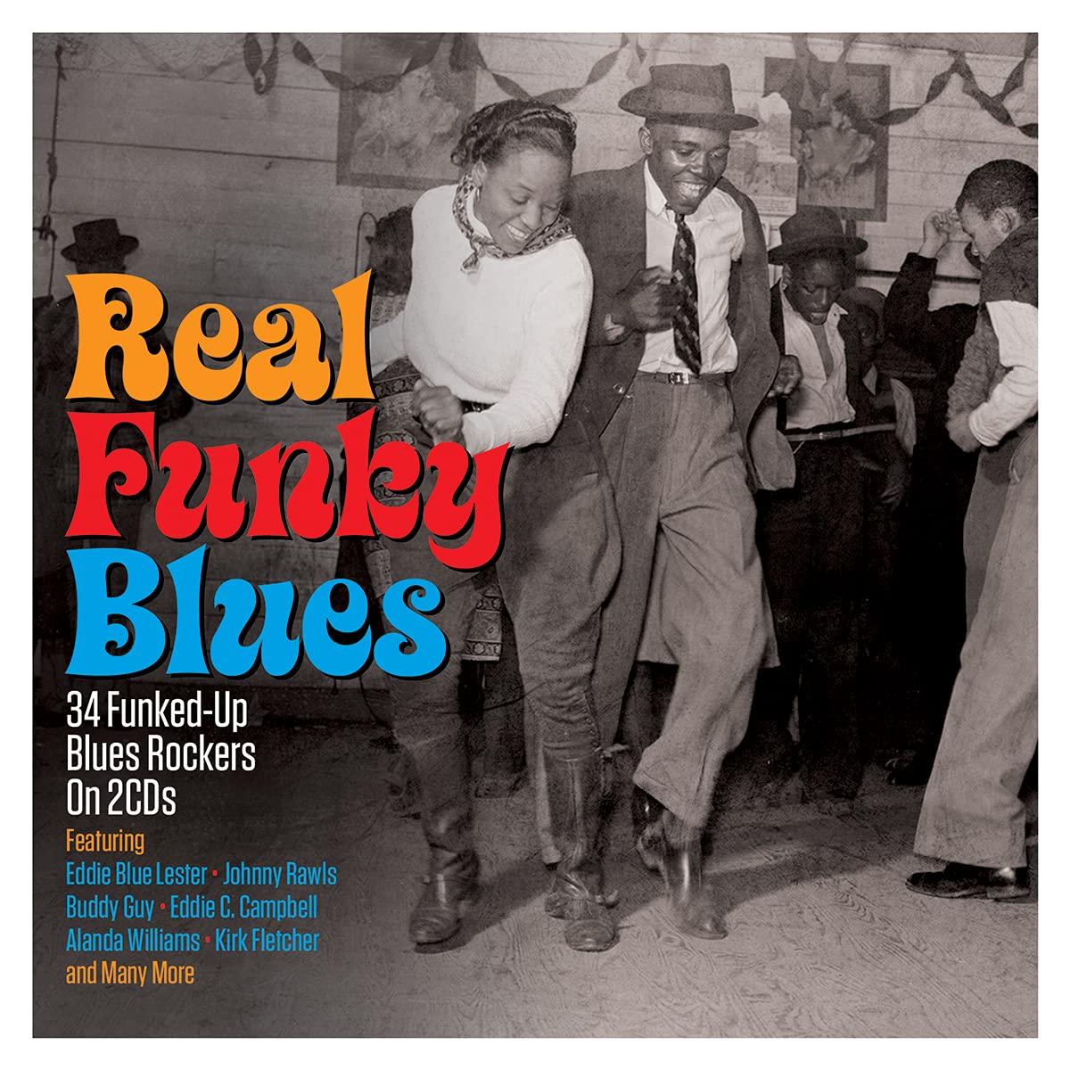 Real Funky Blues 2-CD NEW SEALED Buddy Guy/Johnny Rawls/Eddie Blue Lester+