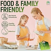 Vista 3 de Taro - Paquete de 6 trampas para polillas de despensa de máxima resistencia, mata polillas de despensa, trampas para polillas para despensa de casa