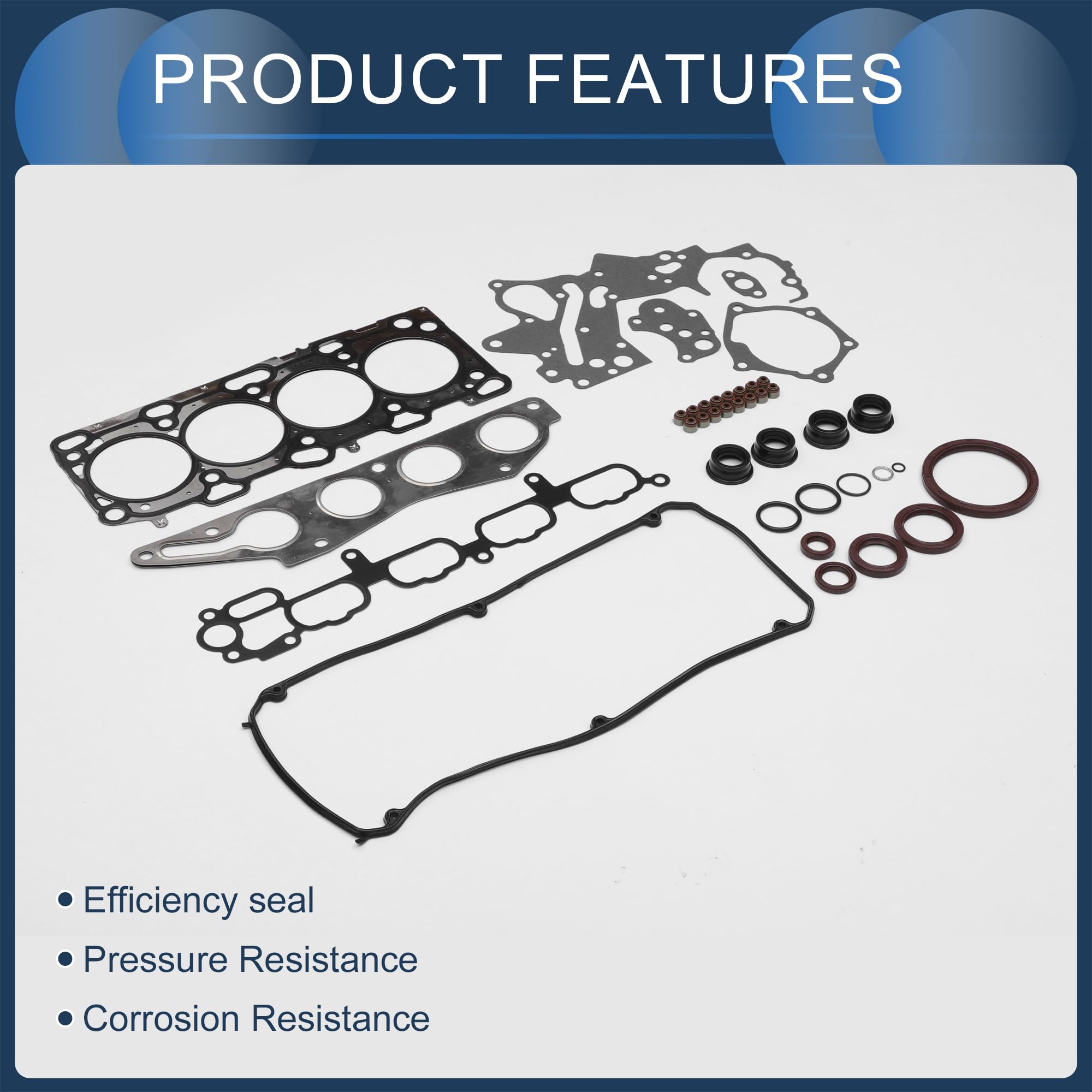 Kit De Joint De Culasse Pour Mitsubishi 4G69(CU5W) 1 Pièce