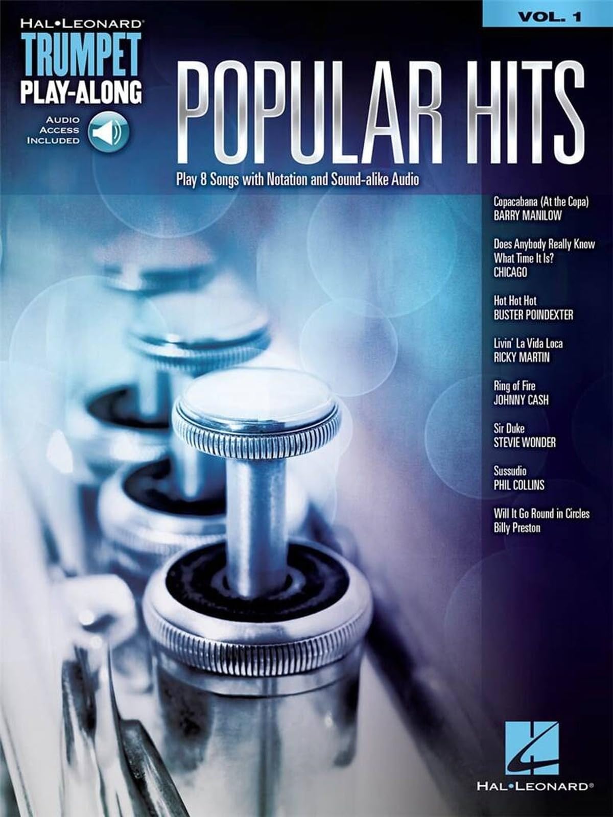 Trumpet Play-Along Volume 1: Popular Hits (Hal Leonard Trumpet Play-Along) (Includes Online Access Code)