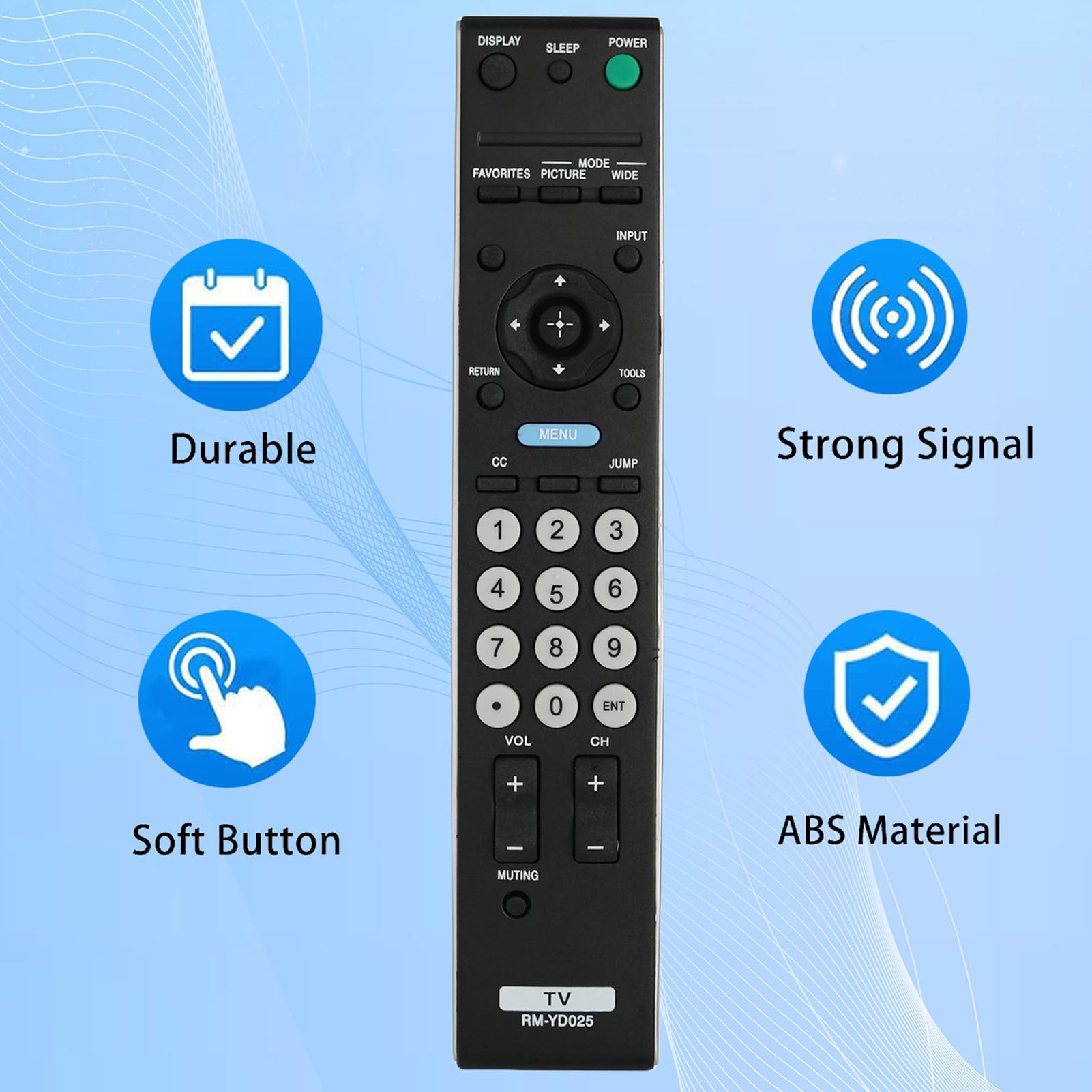 Telecomando Universale Per Sony KDL-22BX200, KDL-22BX200B - Nuovo, Infrashop