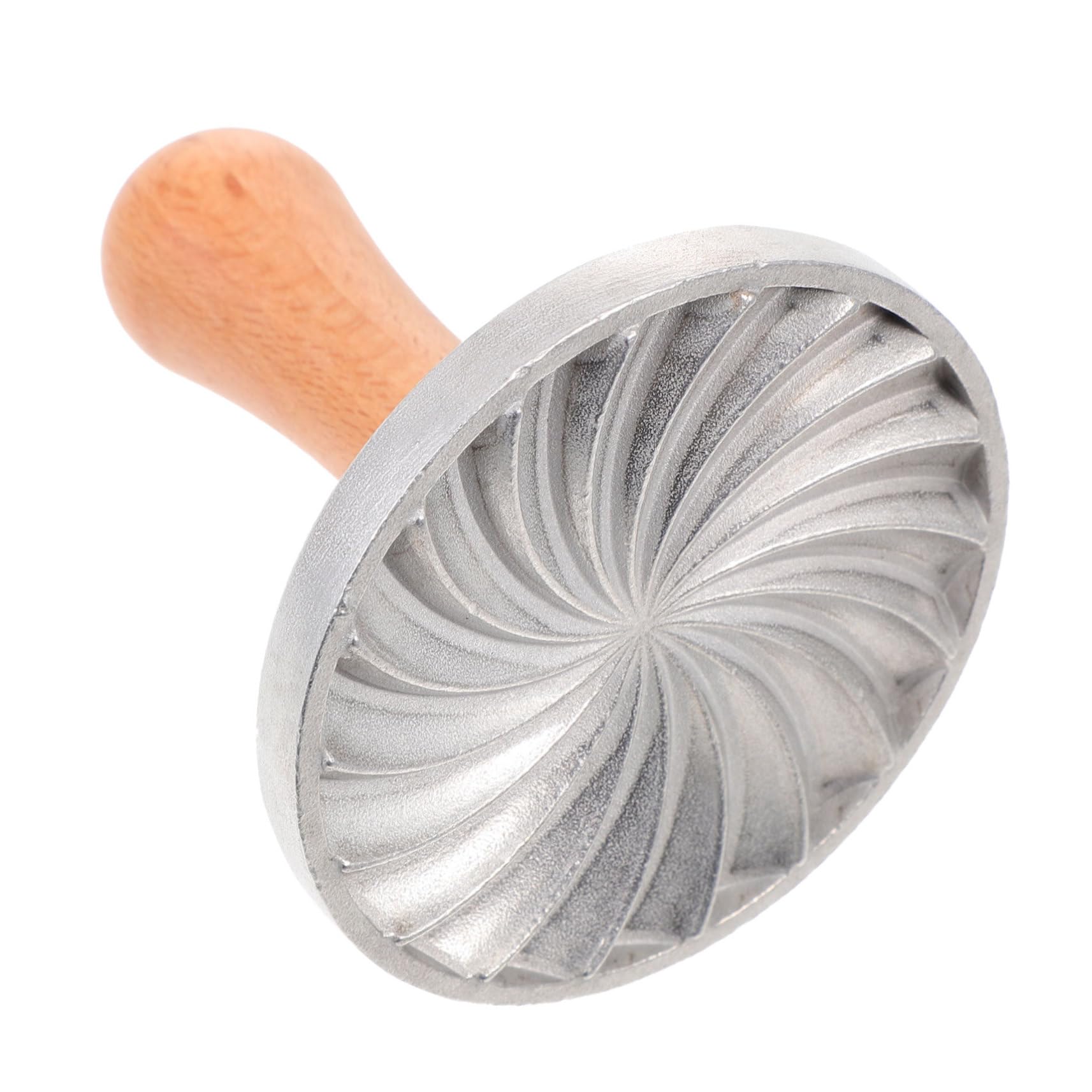 Amosfun Creative Zinc Alloy Cookie Reusable Biscuit Presser for Home Baking Easy to Clean for Desserts Weddings and Special Occasions