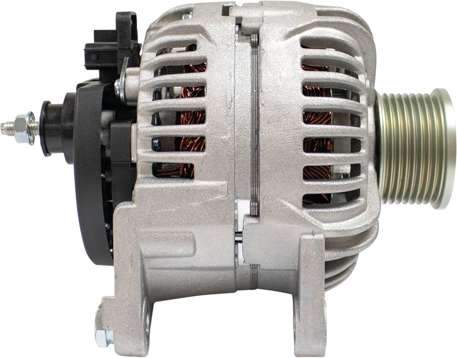 DB Electrical 400-24217 12V 180A Alternator Compatible With/Replacement For Dodge Ram 2500 2007-2010, Ram 3500 2007-2010 334-2751, ABO0396, ABO0396-180, 0124525129, 0-124-525-129, Clockwise