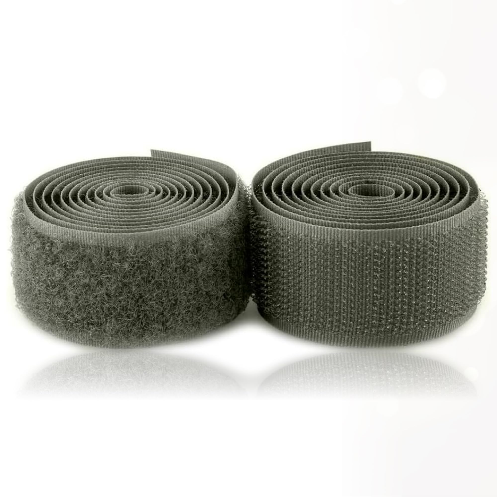 Ruban Auto-agrippant (Velcro) à Coudre - 100mm De Large, 1.8m Par Paire, Nylon, Vert Militaire