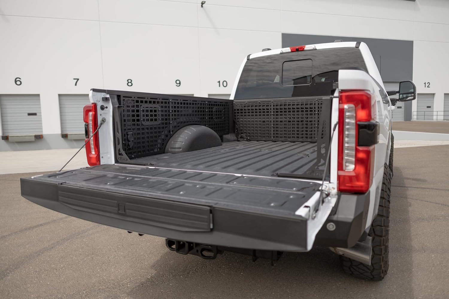 Addictive Desert Designs Bed Side Molle Panels for The 2023-2026 Ford F-250 & F-350 with 6.75' Bed | Keeps Main Cargo Area Clear for Larger Loads | Made in The USA (Driver Full Kit)