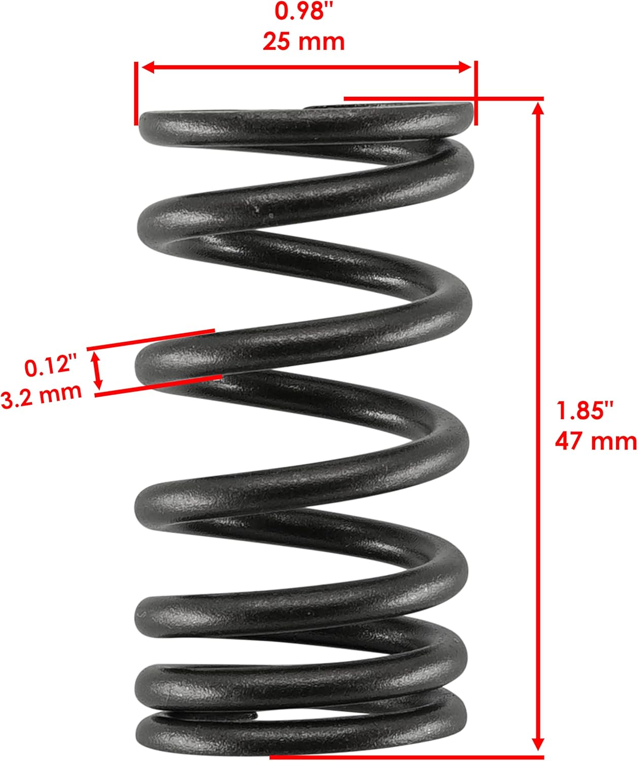 Caltric Engine Exhaust and Intake Valve Kit Compatible with Honda CRF250R 2008-2009/14721-KRN-A10 14711-KRN-670 14761-KRN-A11