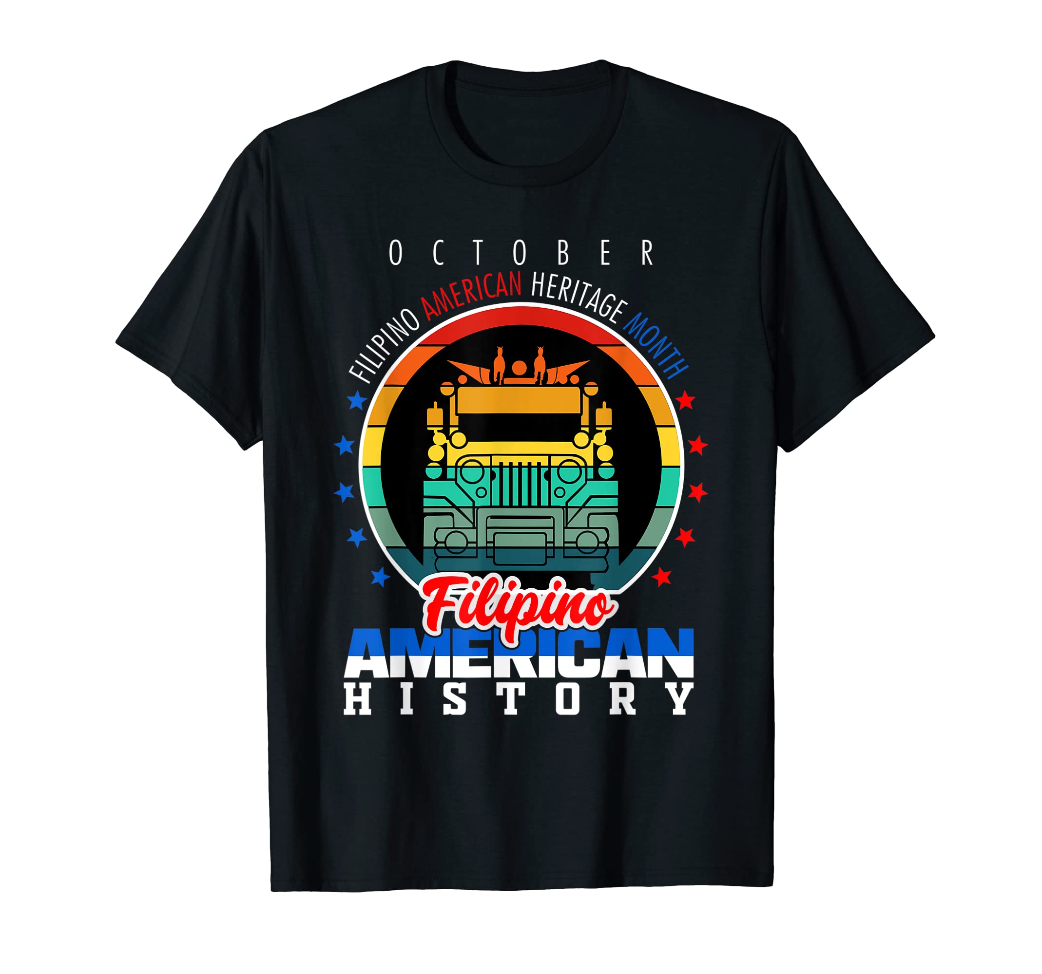 October Filipino Heritage Month Filipino American History T-Shirt