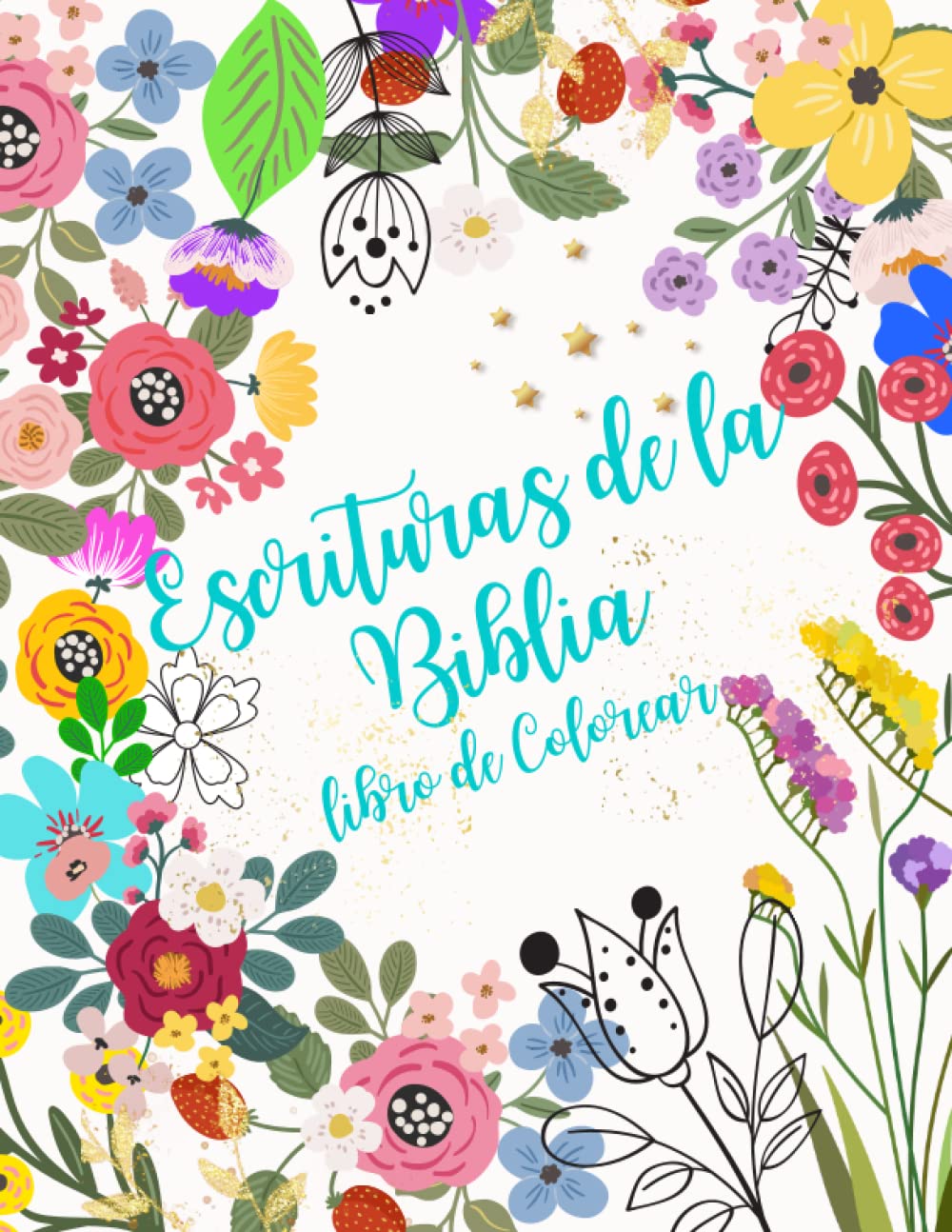 Escrituras de la Biblia: Libro de colorear