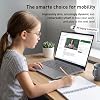 Laptop Lenovo IdeaPad Slim 3i modelo 2026 de 15.6" FHD con confiabilidad resistente, Microsoft Copilot AI, CPU Intel de 4 núcleos, hasta 12h de duración de batería, gris, 8GB DDR5 RAM, 128GB de almacenamiento, Win11, con enfriador para laptop 5
