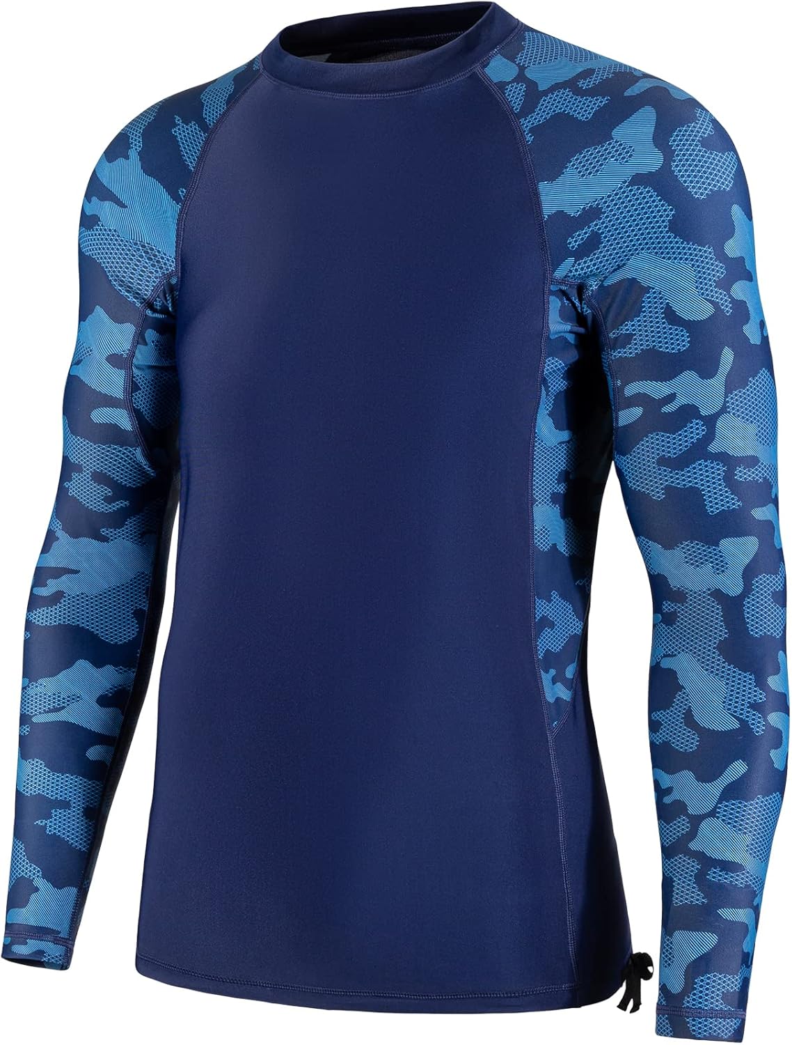 MXDC SPORT Camisas de manga larga para hombre, protección solar UV UPF 50+, secado rápido, protección solar UV