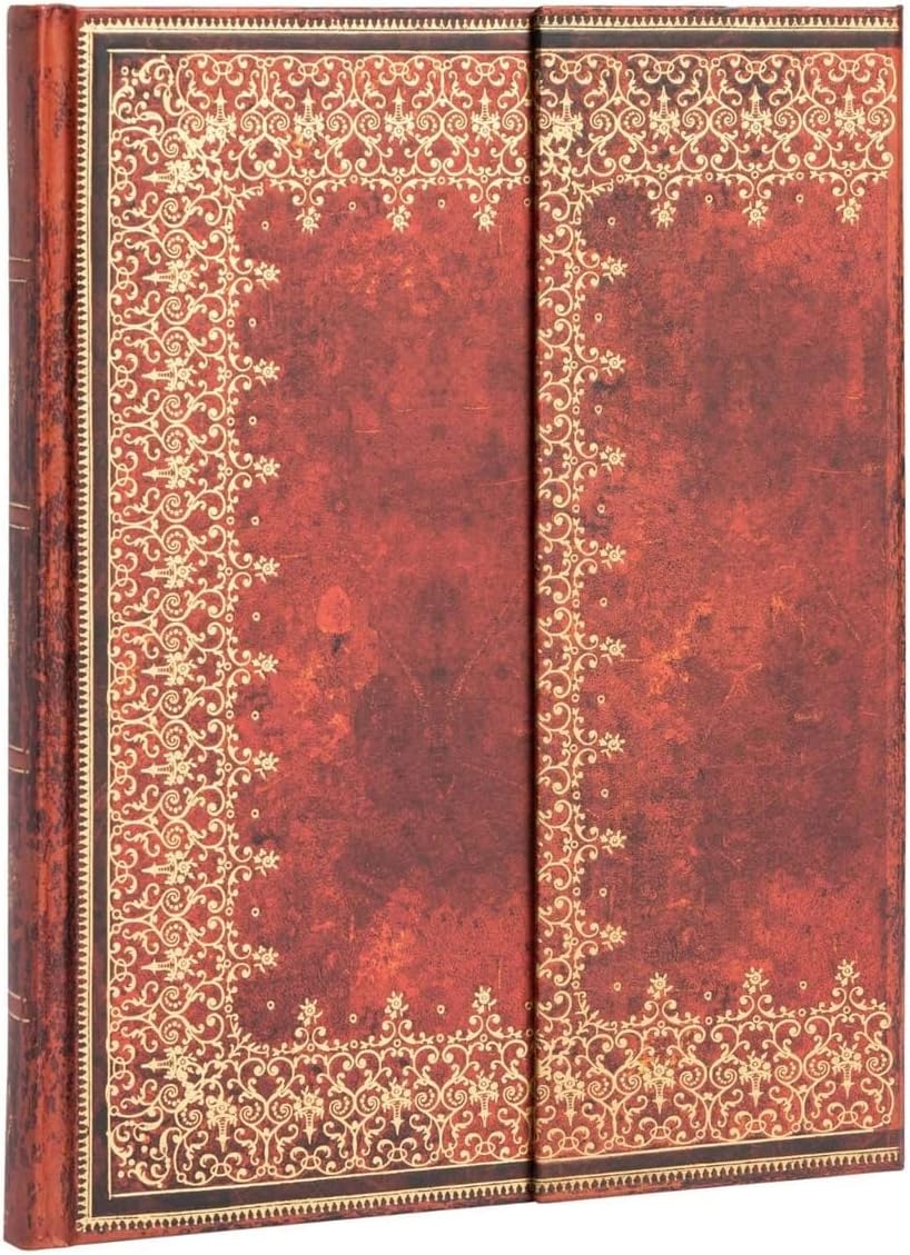 Carnet Paperblanks Reliure Ancienne Marocain Grand Non Ligné Multicolore - 128 Pages