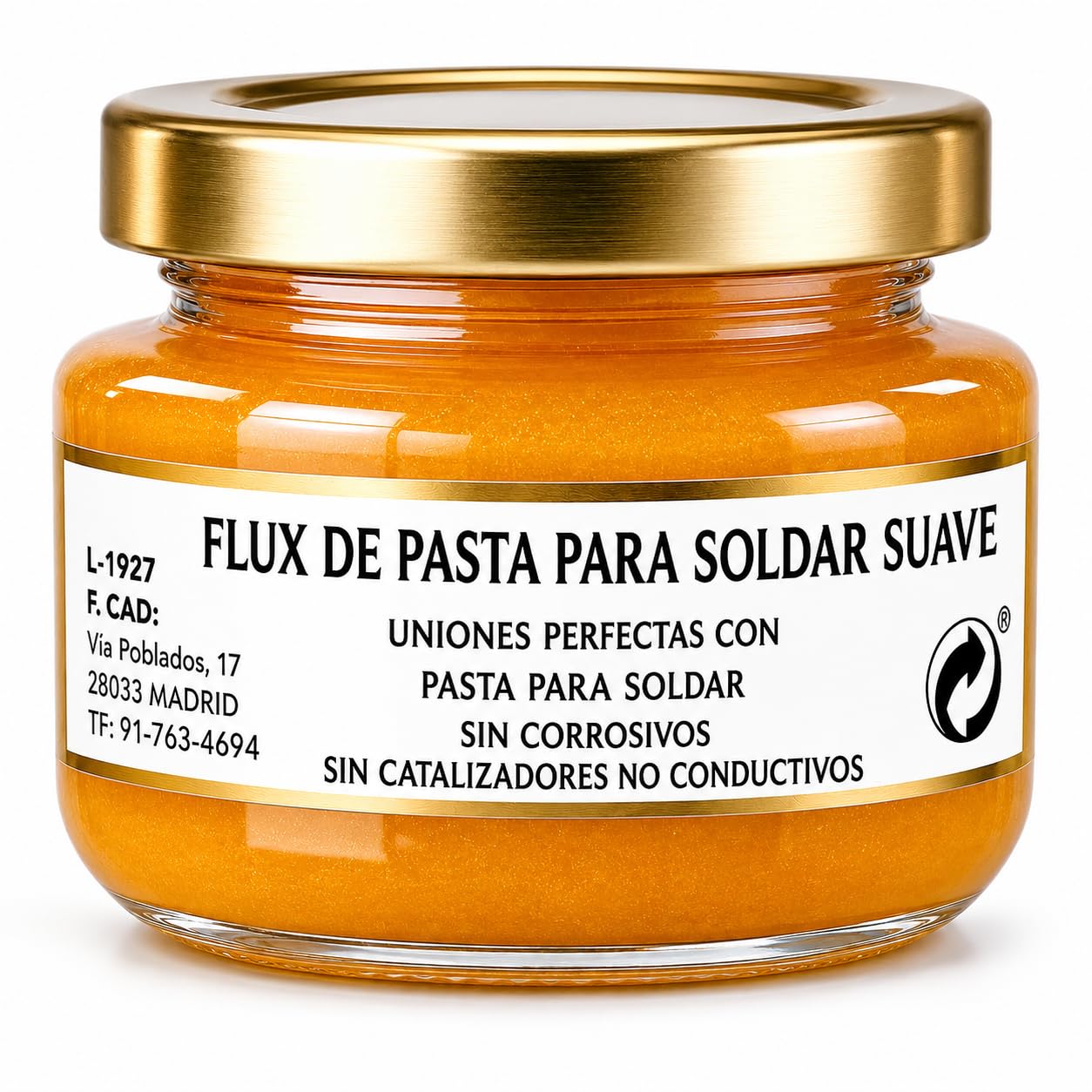 CABLEPELADO Pasta de Soldadura Flux 50 ml | Pasta para Soldar Estaño | Fundente para Soldadura Electrónica | Pasta de Estaño para PCB, Cables, Componentes Electrónicos y Reparaciones