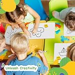 Double Sided Dry Erase White Board, Ohuhu 30-Pack 9 x 12 Inch Small Classroom Whiteboards Set, Including 30 x Lap Boards, 30 x Black Markers, 30 x White Board Erasers, Individual Mini Whiteboards
