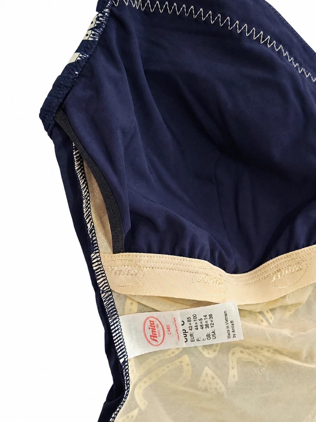 Anita Care Costume Mare Donna Intero Modellante Anche per Protesi Coppe Preformate Senza Ferretto Effetto Snellente Dirban 6318 - EU 115 D - 11 D - (58)