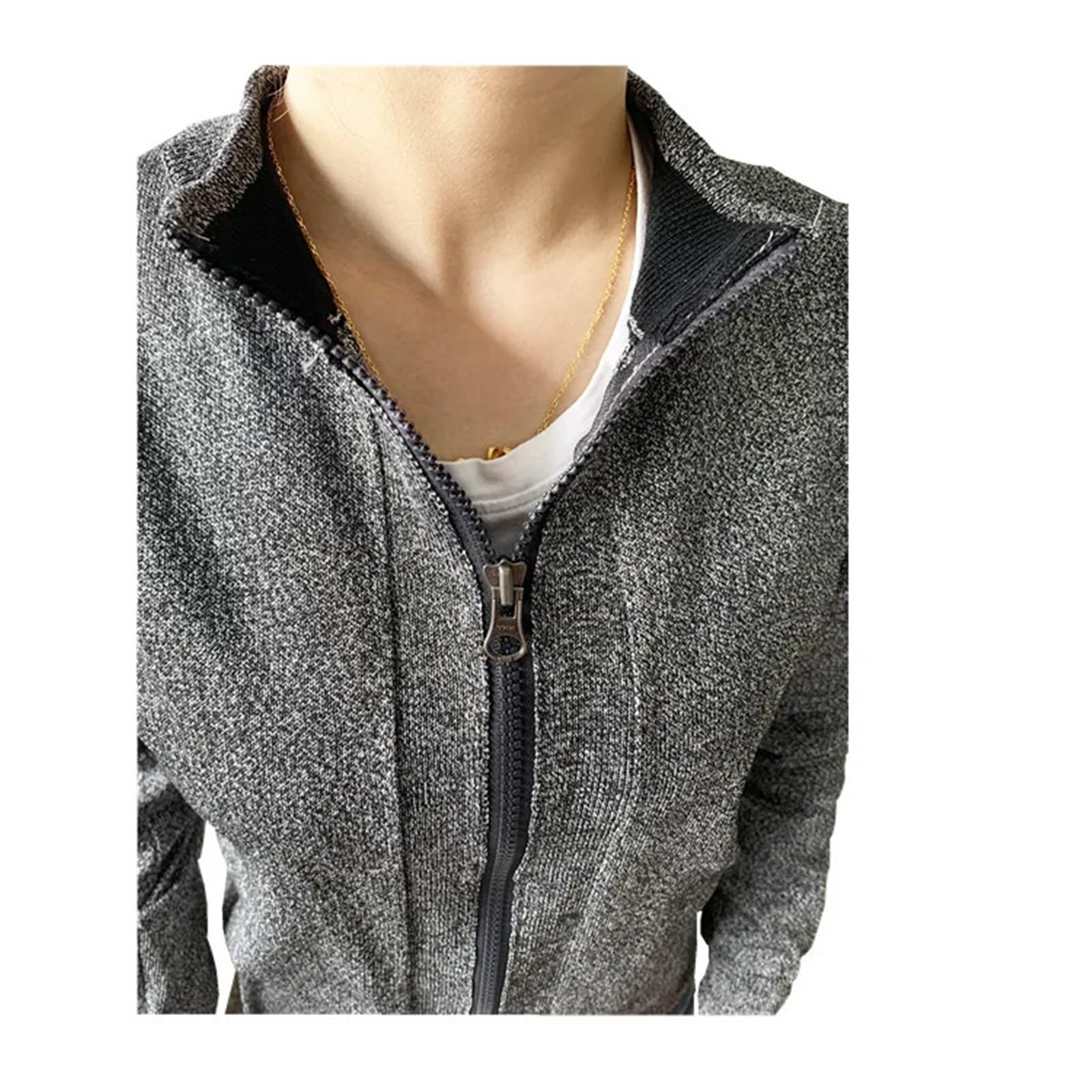 Guantes Anticortes, Chaqueta deportiva con cremallera, good for actividades al aire libre. Ropa protectora anticorte, ligera y moderna, fabricada en polietileno. | Medium
