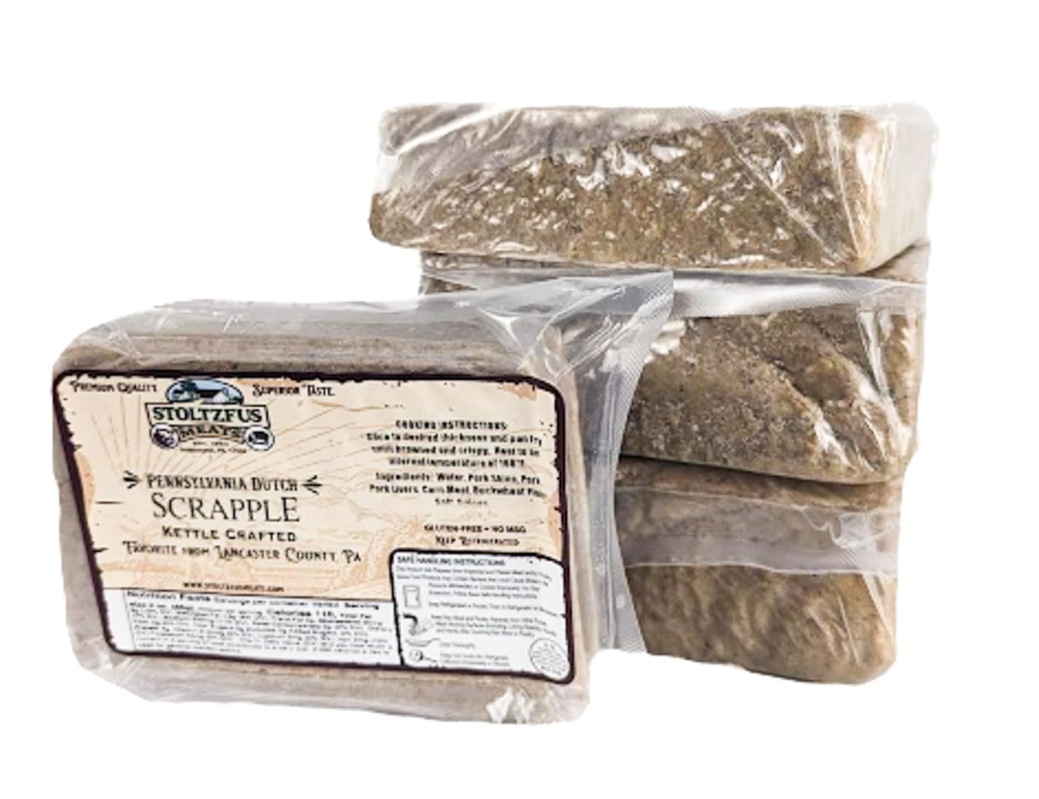 Generic Stoltzfus Meats Pennsylvania Dutch Scrapple 1lb (Pack of 4)