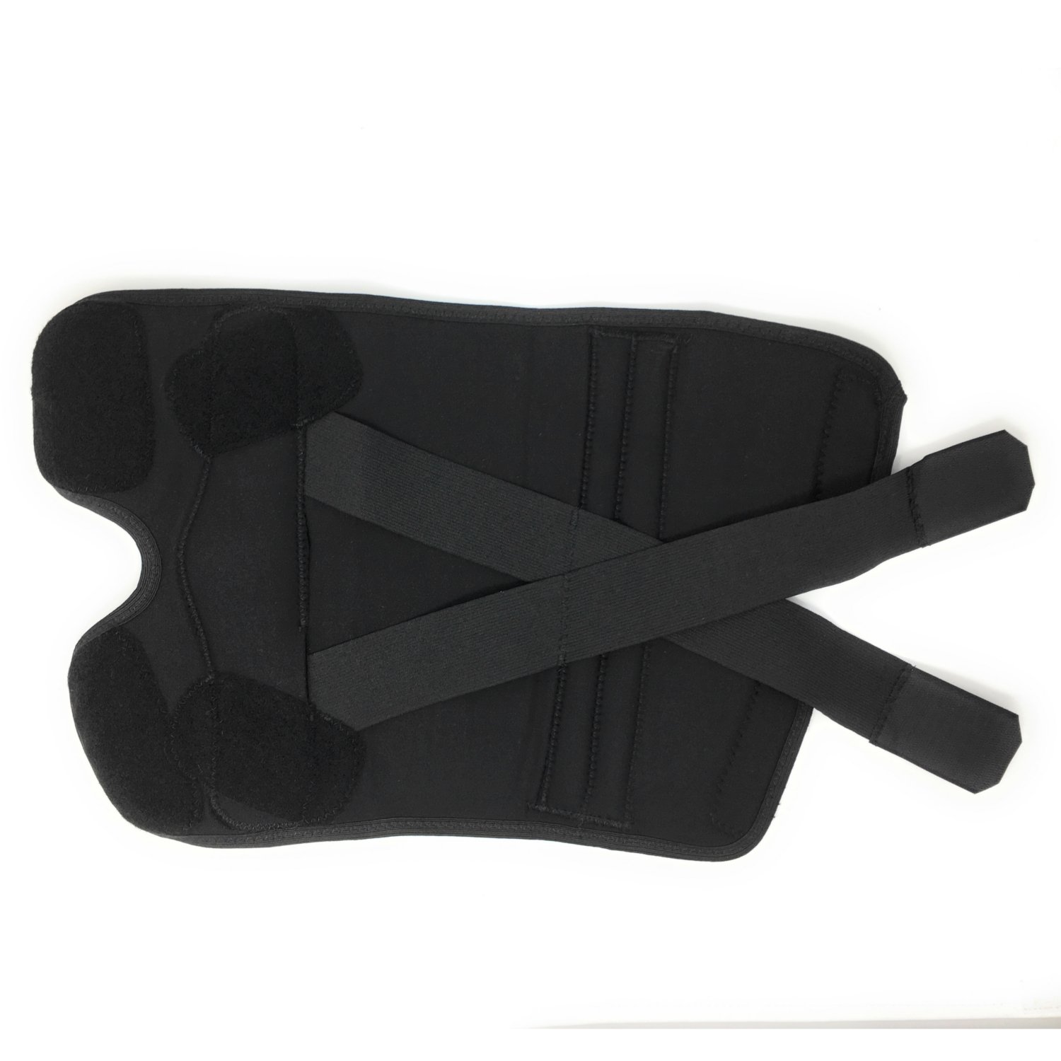 OTC Envoltura estabilizadora de rodilla para osteoartritis ortopédica, color negro (inserto lateral derecho), 4XL
