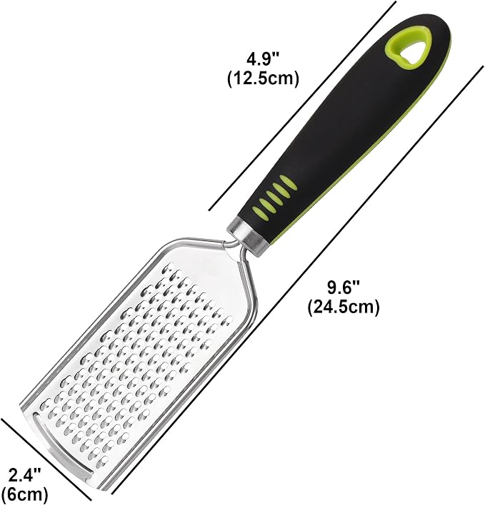 Rallador de queso de acero inoxidable con mango miniatura 3